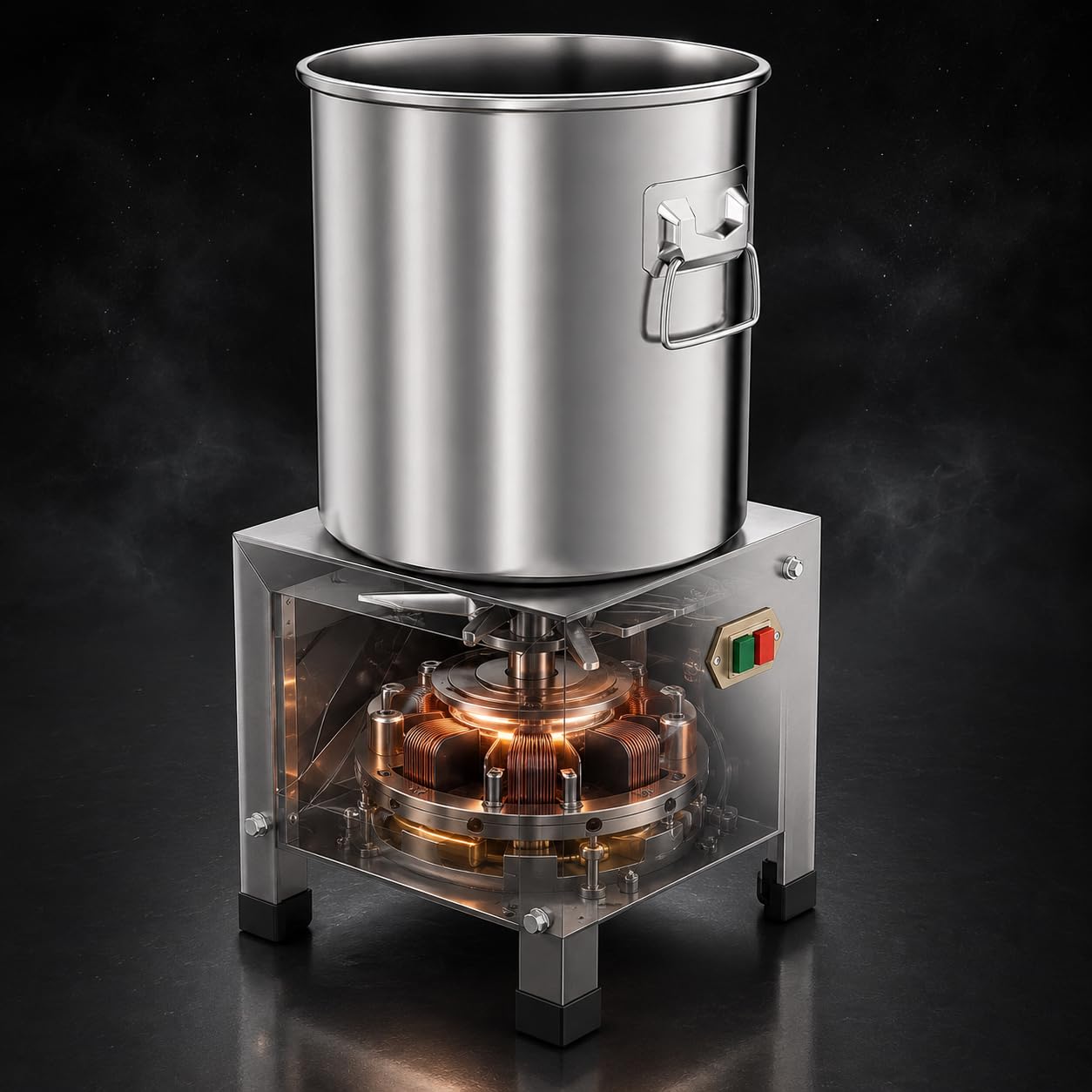 Cortador de verduras comercial de 1800 W, cortador de acero inoxidable resistente para procesamiento de alimentos multiusos, ideal para preparación de alimentos de verduras y aves de corral