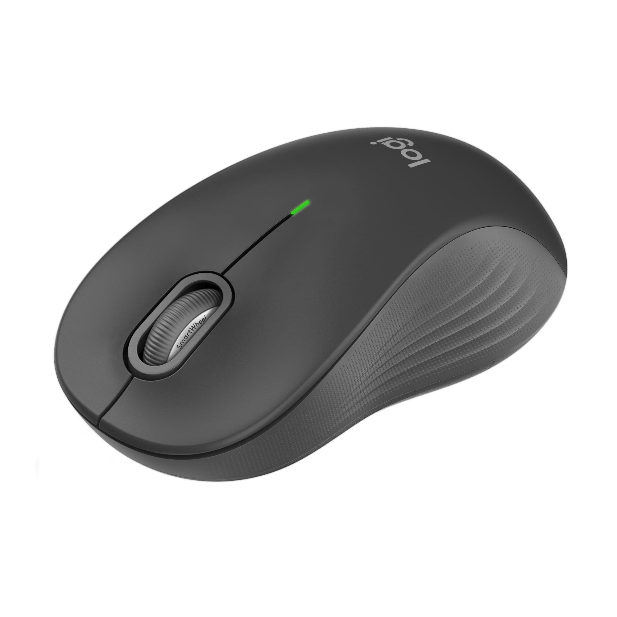 Logitech Signature M550 L, mouse wireless di dimensioni standard | Per mani grandi, 2 anni di batteria, clic silenziosi, Bluetooth, compatibilità con più dispositivi - Grafite