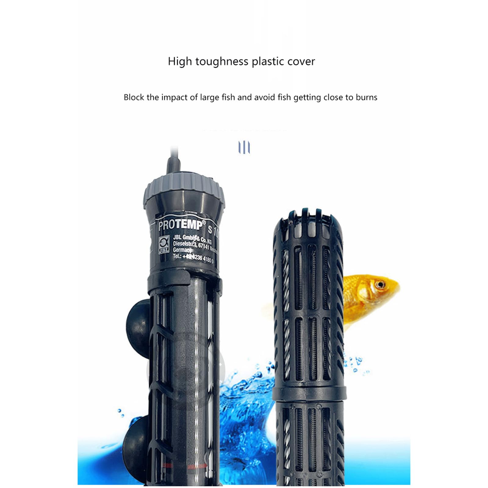 Calentador De Tanque De Pescado Varillas Termostato De Acuario A Prueba De Explosiones con Funda Protectora,100W