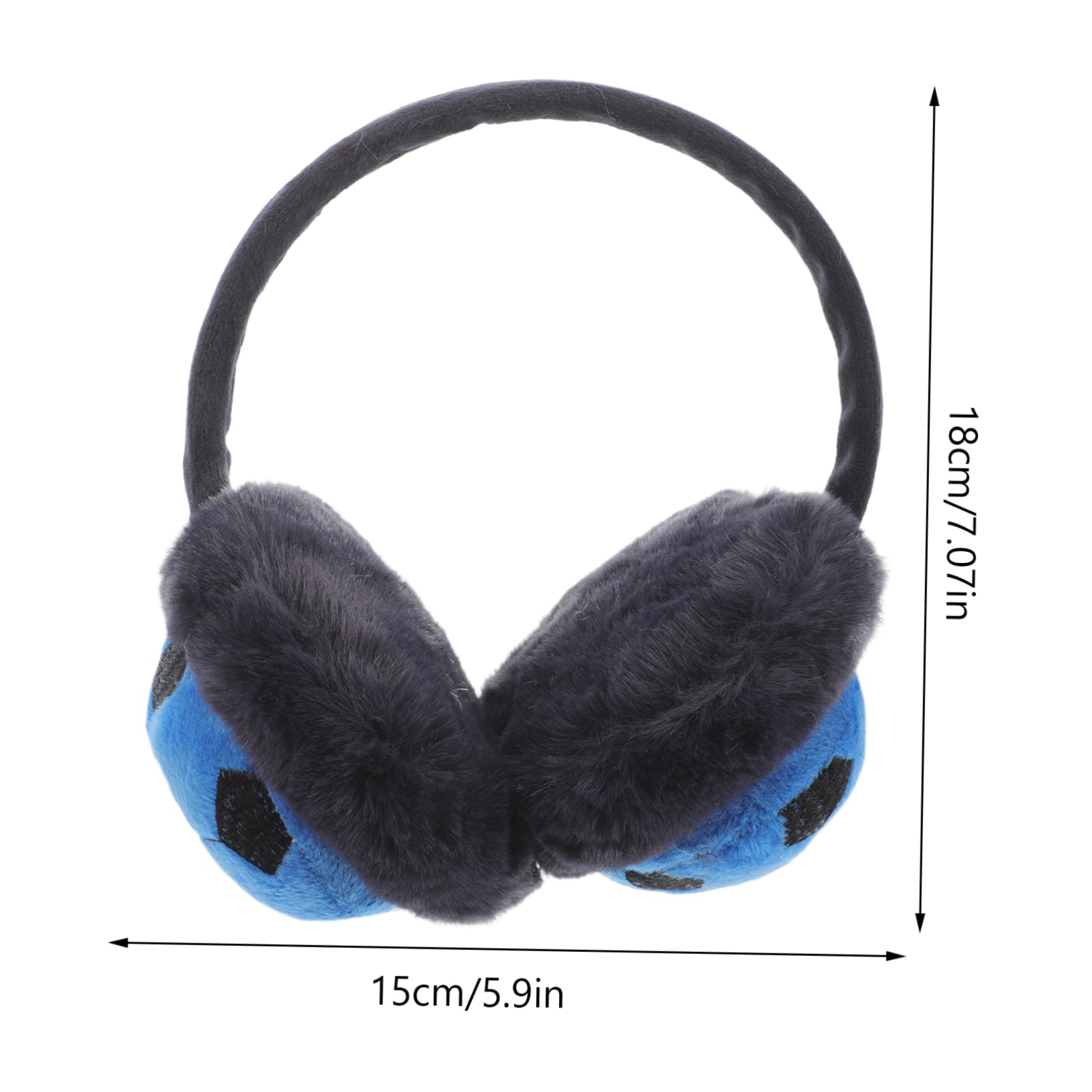 FOMIYES Adorable Winter Earmuff for Football Ear Cover Comfortable and Protective Ear Warmers for Outdoor Winter Activities Cozy and Warm Ear Protection