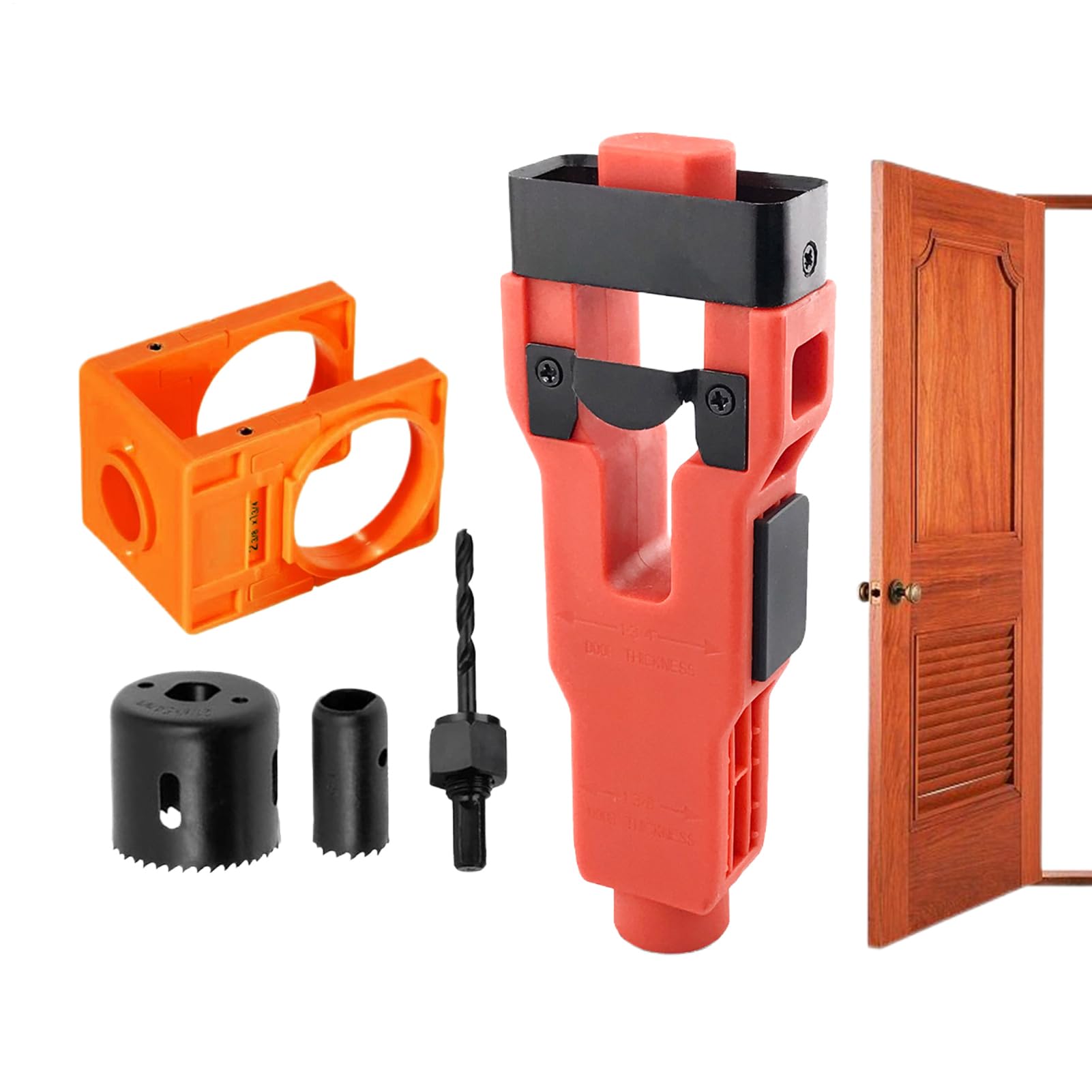 Kit Installazione Serratura Porta Ricambi Serrature Catenacci Bulloni