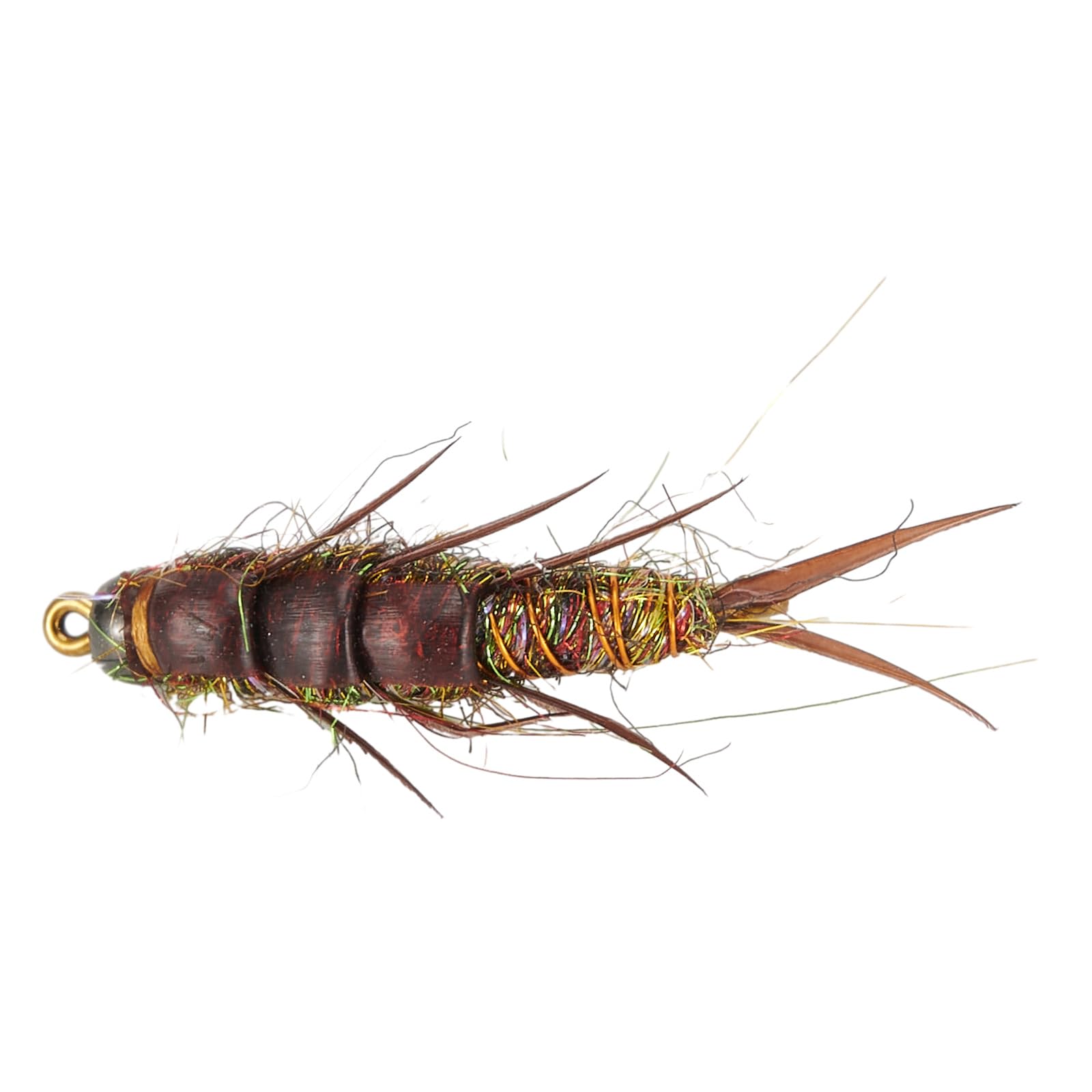 5 pezzi di Ami da Pesca a Mosca, Esca da Mosca Ninfa per Stonefly, per Trota, Spigola e Temolo
