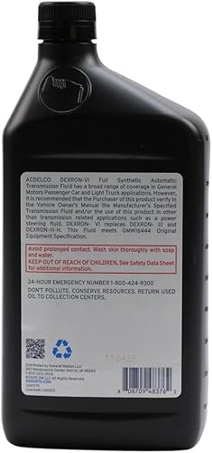 Miniatura 3 de ACDelco GM Original Equipment 10-9394 (88865601) Dexron VI - Líquido de transmisión automática, 1 qt