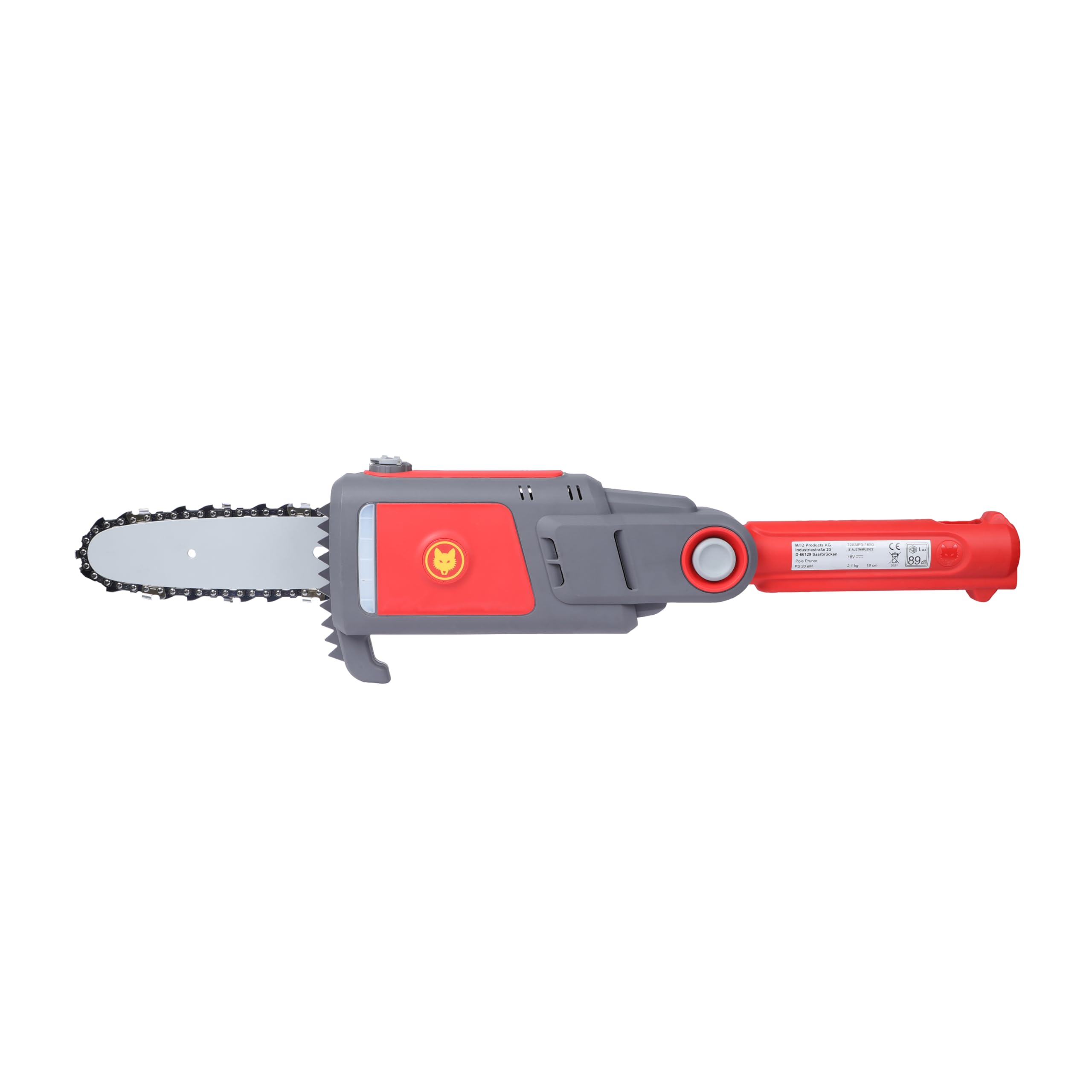 WOLF-Garten 72AMP3-1650; e-Multi-Star PS 20 Em Potatore con Testa di Lavoro Orientabile, Regolazione della Tensione e Cambio della Catena senza Utensili