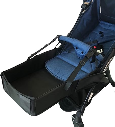 shangjia Reposapiés para cochecito, reposapiés de extensión para cochecito de bebé, soporte de pierna envolvente completo, accesorio de soporte de