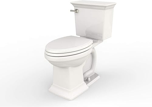 Miniatura 5 de American Standard 2917228.02 Town Square S - Inodoro alargado de altura derecha en color blanco