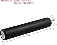 Vista 3 de Synergy - Batería digital compatible con Streamlight 75175 linterna batería FLB-NCD-1 (3 Sub C Stick Ni-CD 3.6 V 1600 mAh)