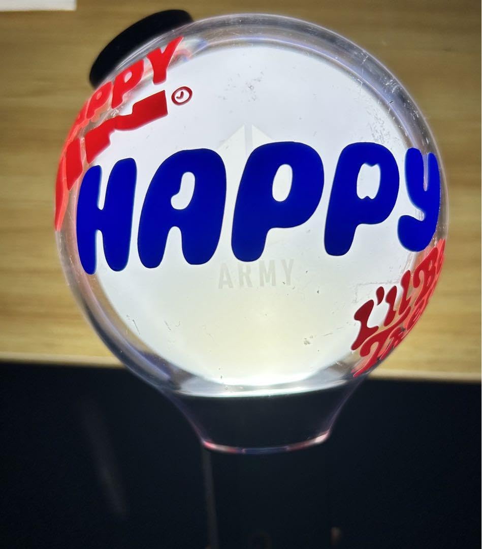 新品未開封☆JIN WorldwideHandSEOMクッション毛布&ステッカー Amazon.co.jp: アミボムステッカーJIN HAPPY 青 : 文房具
