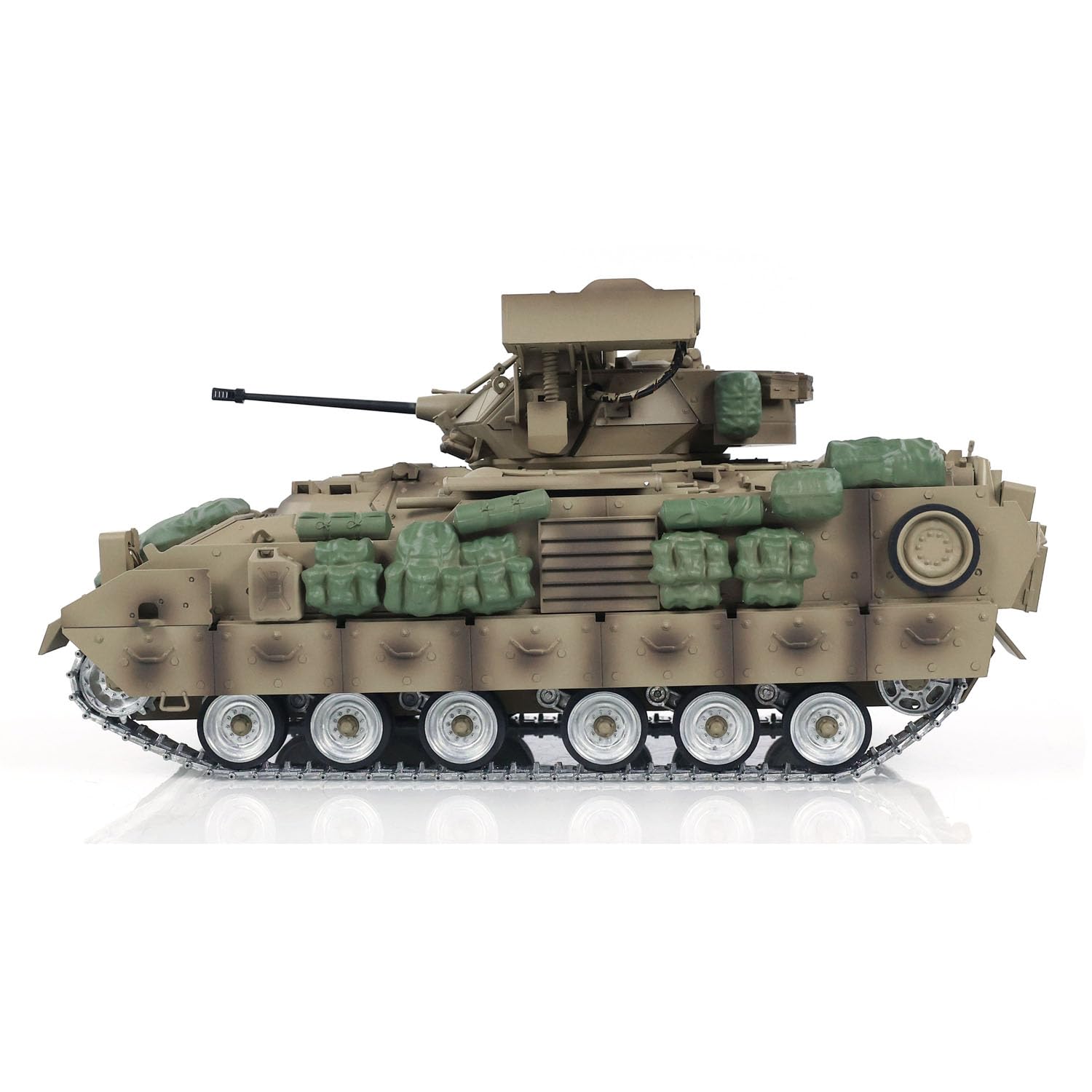 Amazon.co.jp: wheelfun 米国在庫あり 1/16 RCバトルタンク - M2A2