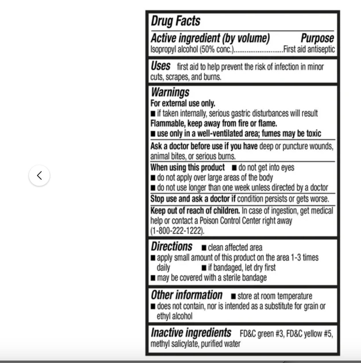 Equate 50% Isopropyl Alcohol, Set of 2, 16 fl oz [Each]