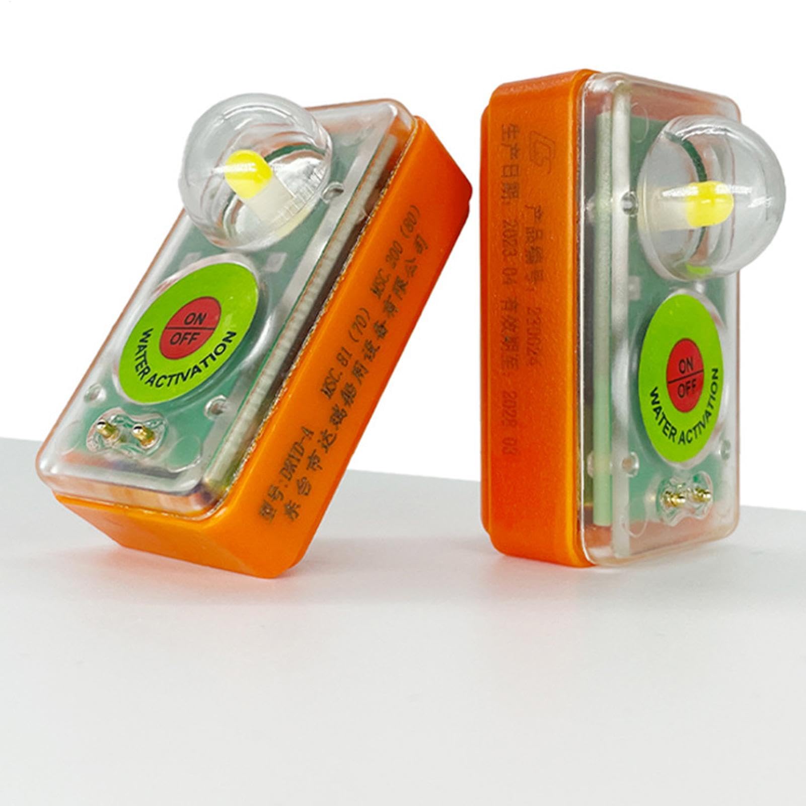Giubbotto di salvataggio luce stroboscopica, luce attivata dall'acqua,Luci stroboscopiche a LED di salumi | Attrezzatura in barca, illuminazione per barche, per la protezione della sicurezza