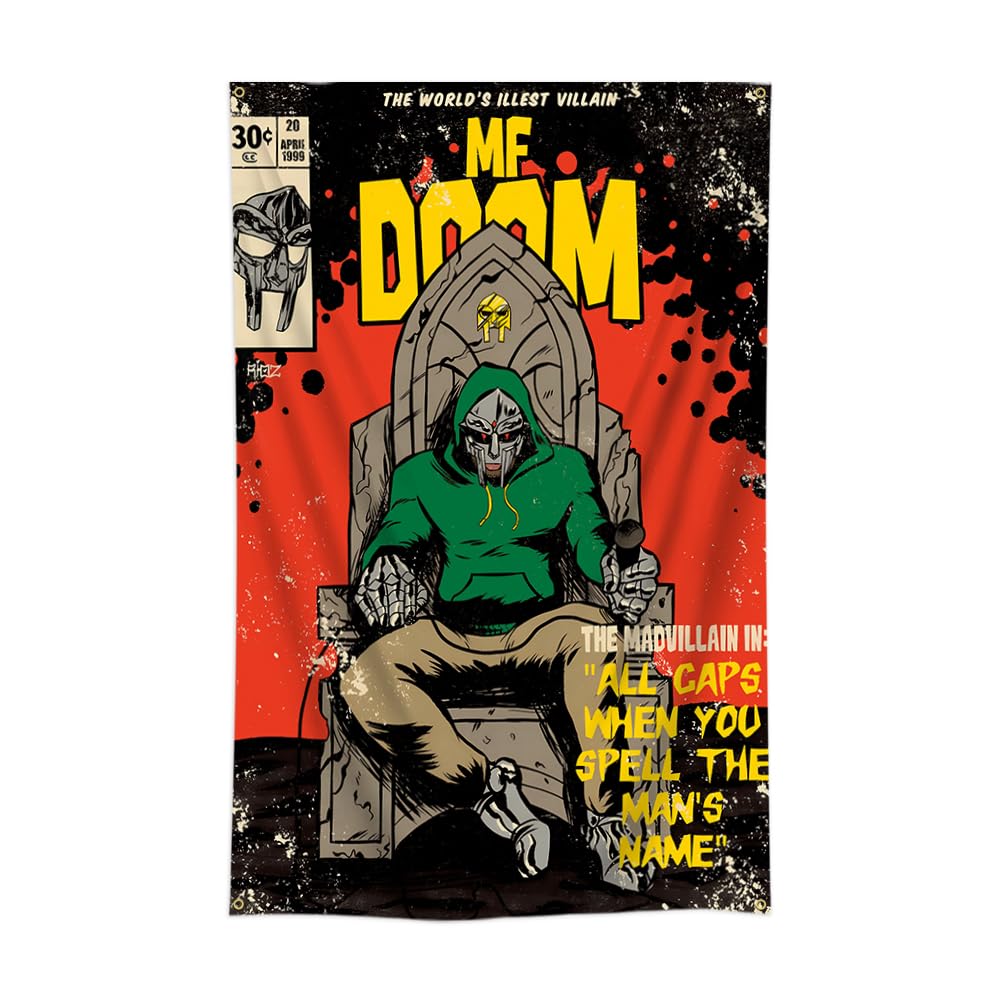 MF DOOM Tapestry Review: Elevate Your Space with Villainy