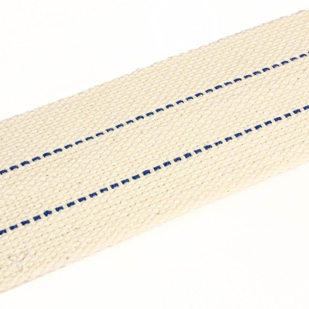 NKlaus Stoppino Piatto Per Lampada A Olio 48mm X 1 Metro - 100% Cotone, 2 Pezzi, Prodotto Tedesco
