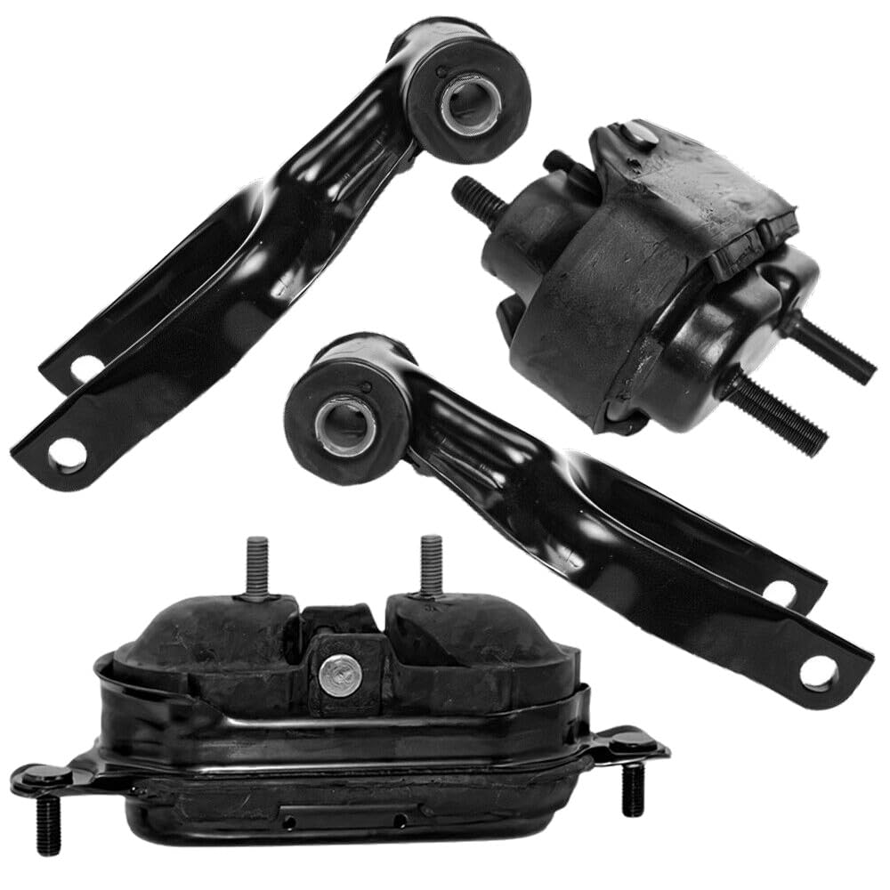 Amazon.com: Qzntinrt 4pcs Engine and Transmission Torque Mount Set 