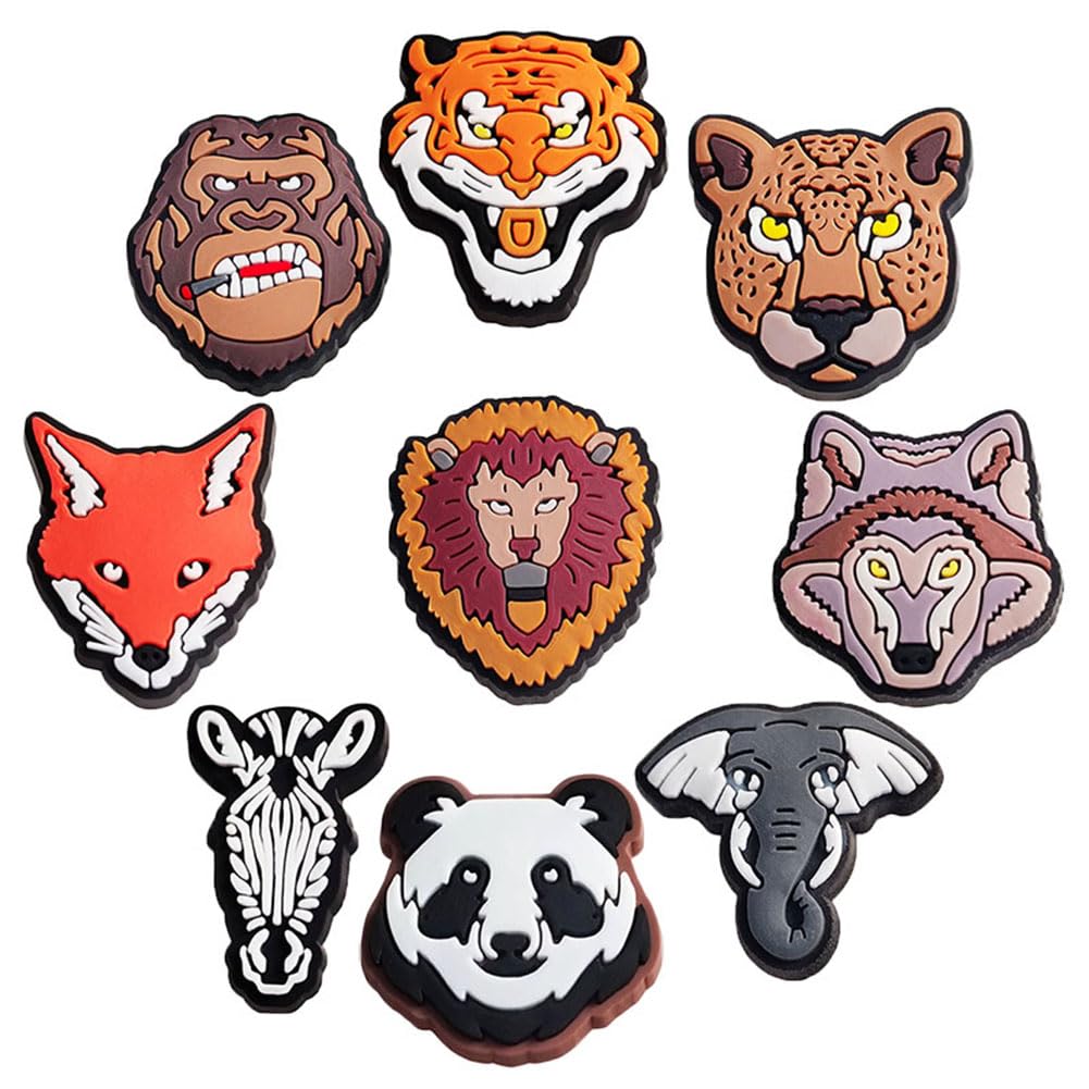 Animal Encantos del Zapato 30PCS Cute Cartoon Zapato Decoración Croc Charms para Niñas Mujeres Niños Adultos, Regalo para Fiesta de Cumpleaños