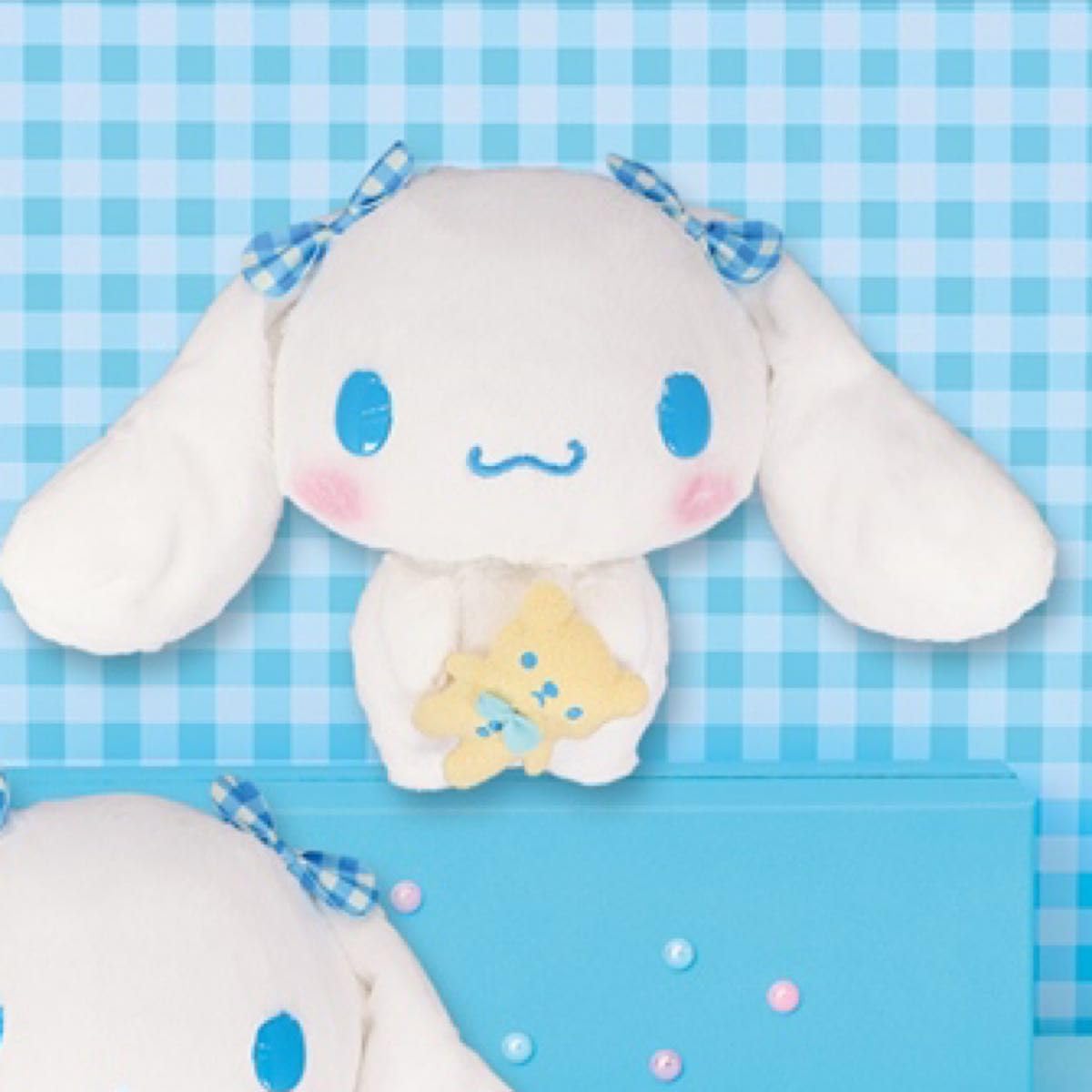 Amazon.co.jp: シナモンロール クマ抱っこギンガムチェックBIG