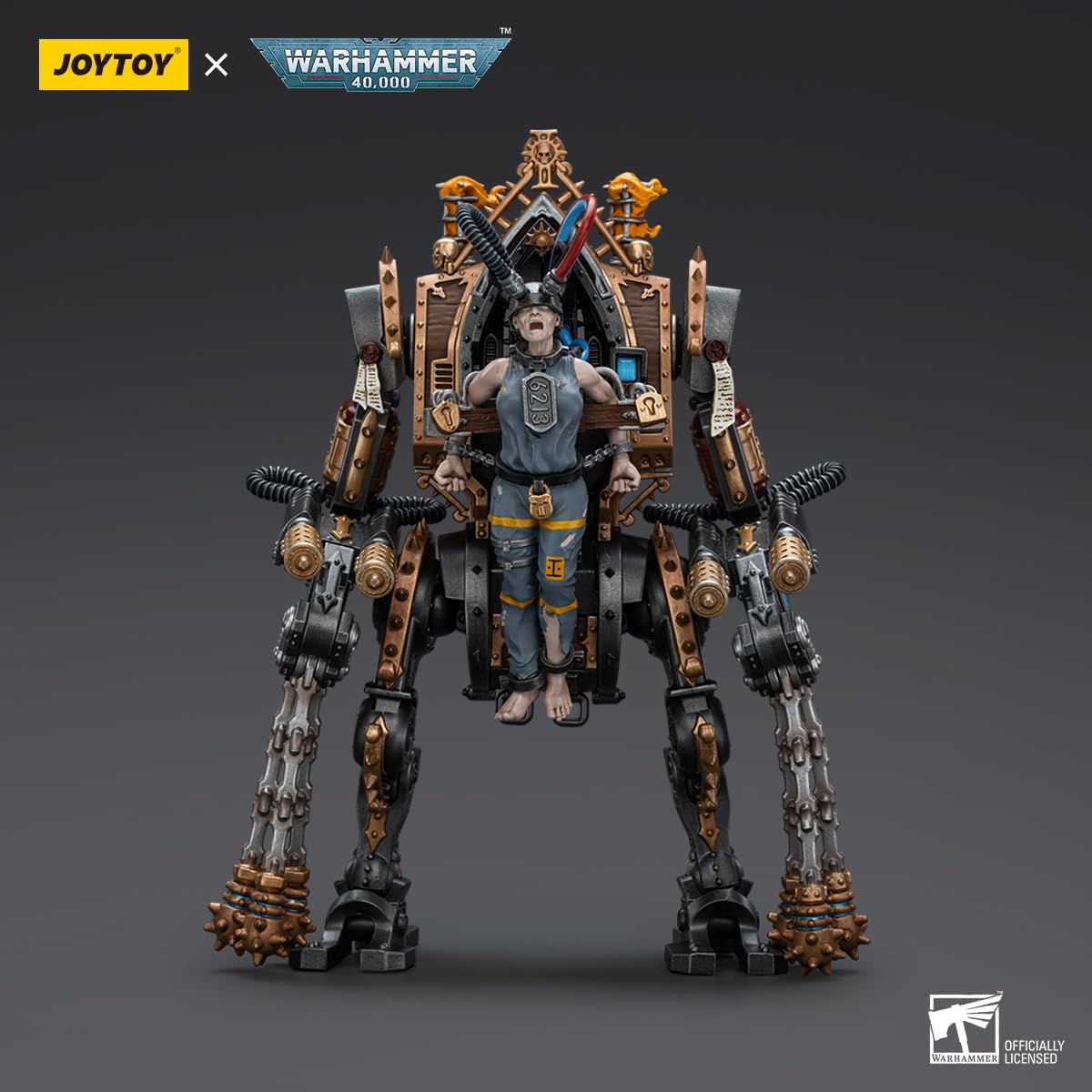 TOYVERSE JOYTOY 1/18 Actionfigur Warhammer 40,000, Adepta Sororitas Penitent Engine with Penitent Flails, Mobile Gelenke Charaktermodell, 24CM, 15 Jahre und älter