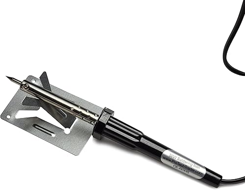 Miniatura 3 de Soldador de 30 W, punta de precisión reemplazable, 30 W, reparación de circuito electrónico cónico de punta fina, placas impresas con orificios