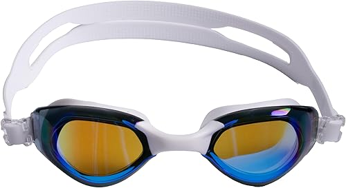 Clear'r Mako Adult Swim Goggle - Anti-Fog Coating Swimming Goggles, UV Protection, Comfortable One-Piece Soft Frame Goggles
