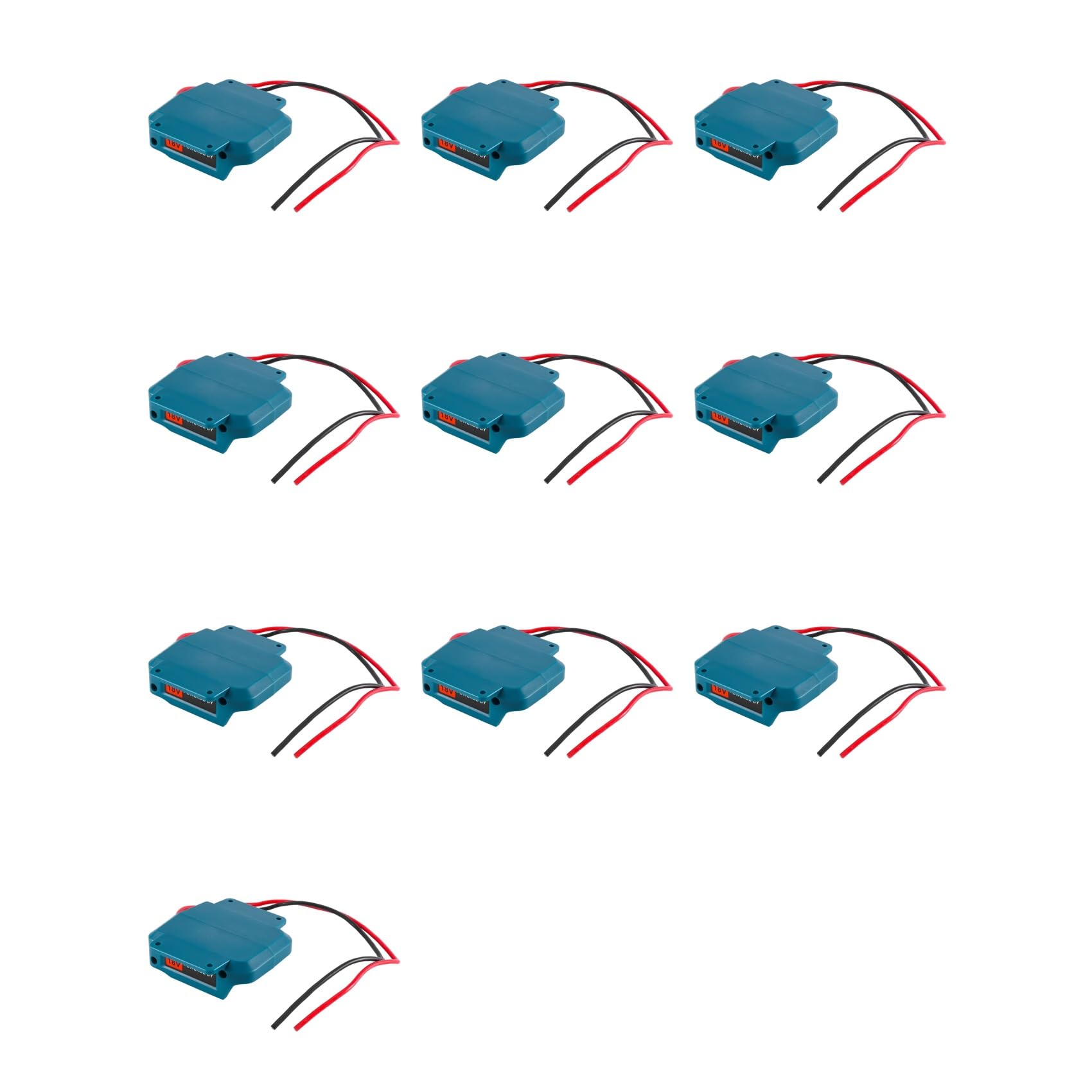 10X Convertidor de Adaptador de Batería para 18V Batería de Iones de Litio Convertidor de Batería de Herramienta Eléctrica DIY