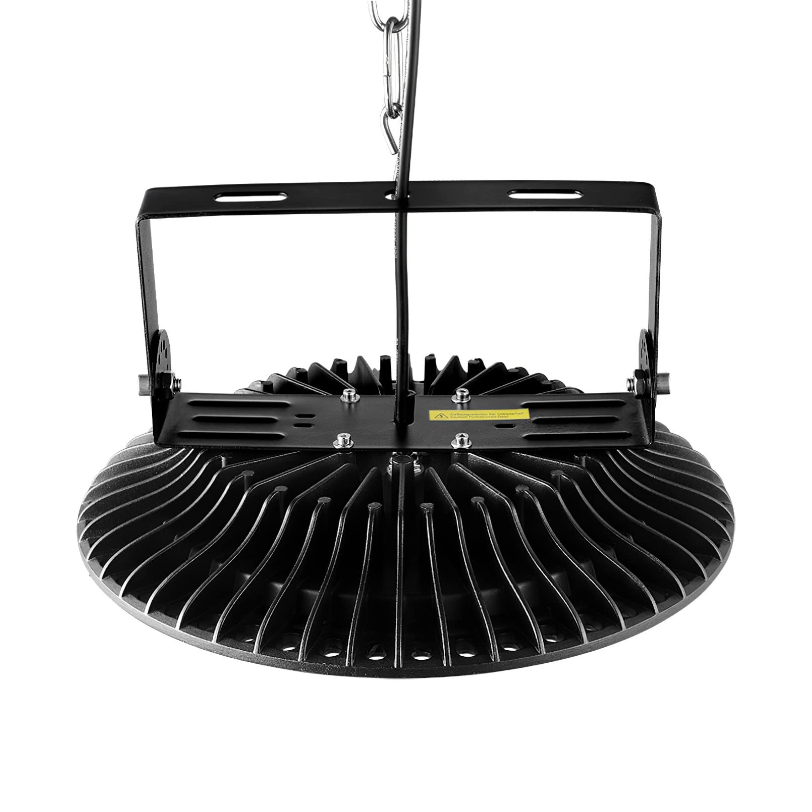 200W LED-UFO Industrial High Bay Light 6500K Cold White Workshop Lights Fixture 16000Lm 110V Commercial Bay Lamp for — view 9