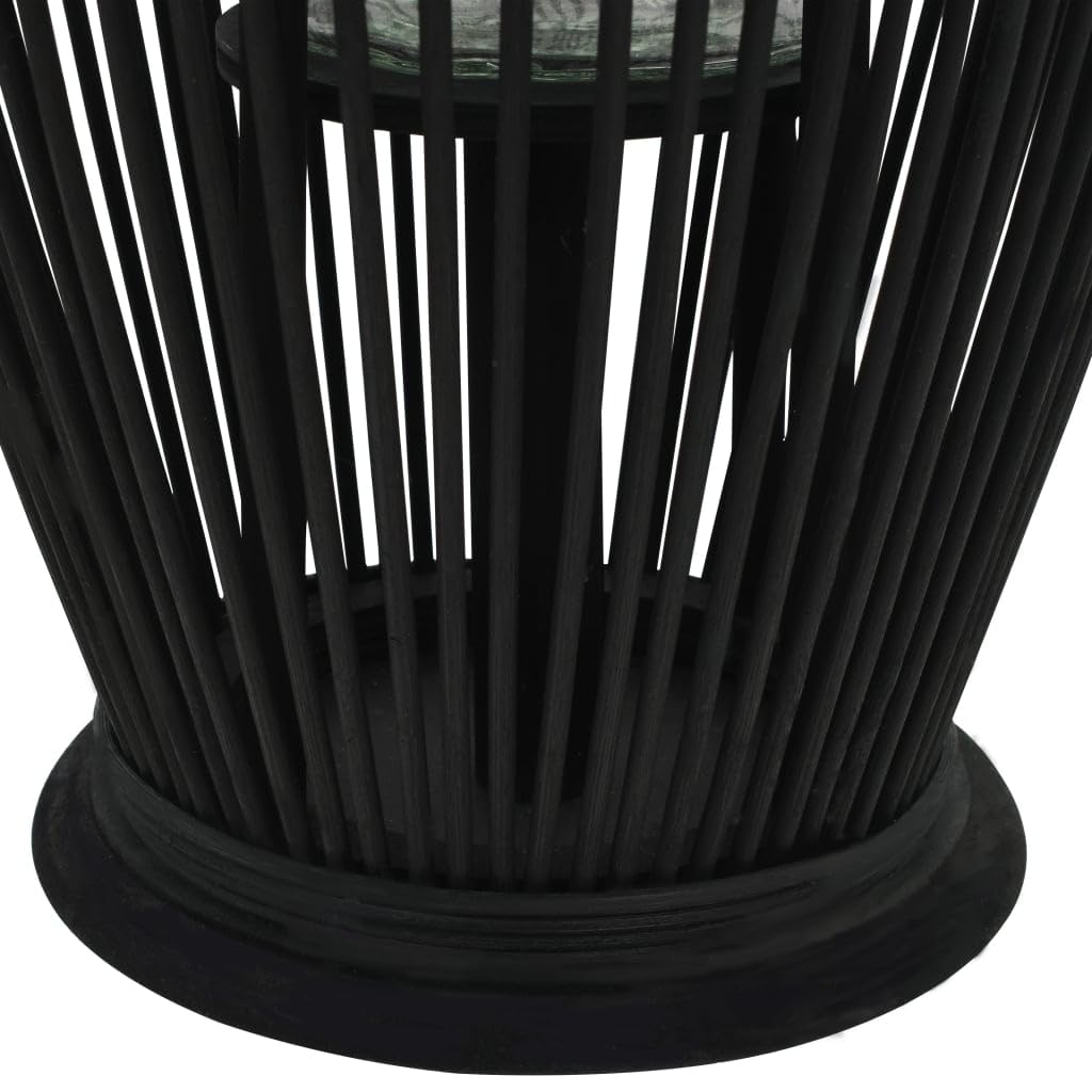 Home Articoli,Hanging Candle Lantern Holder Bamboo Black 60 cm,mobili vestito