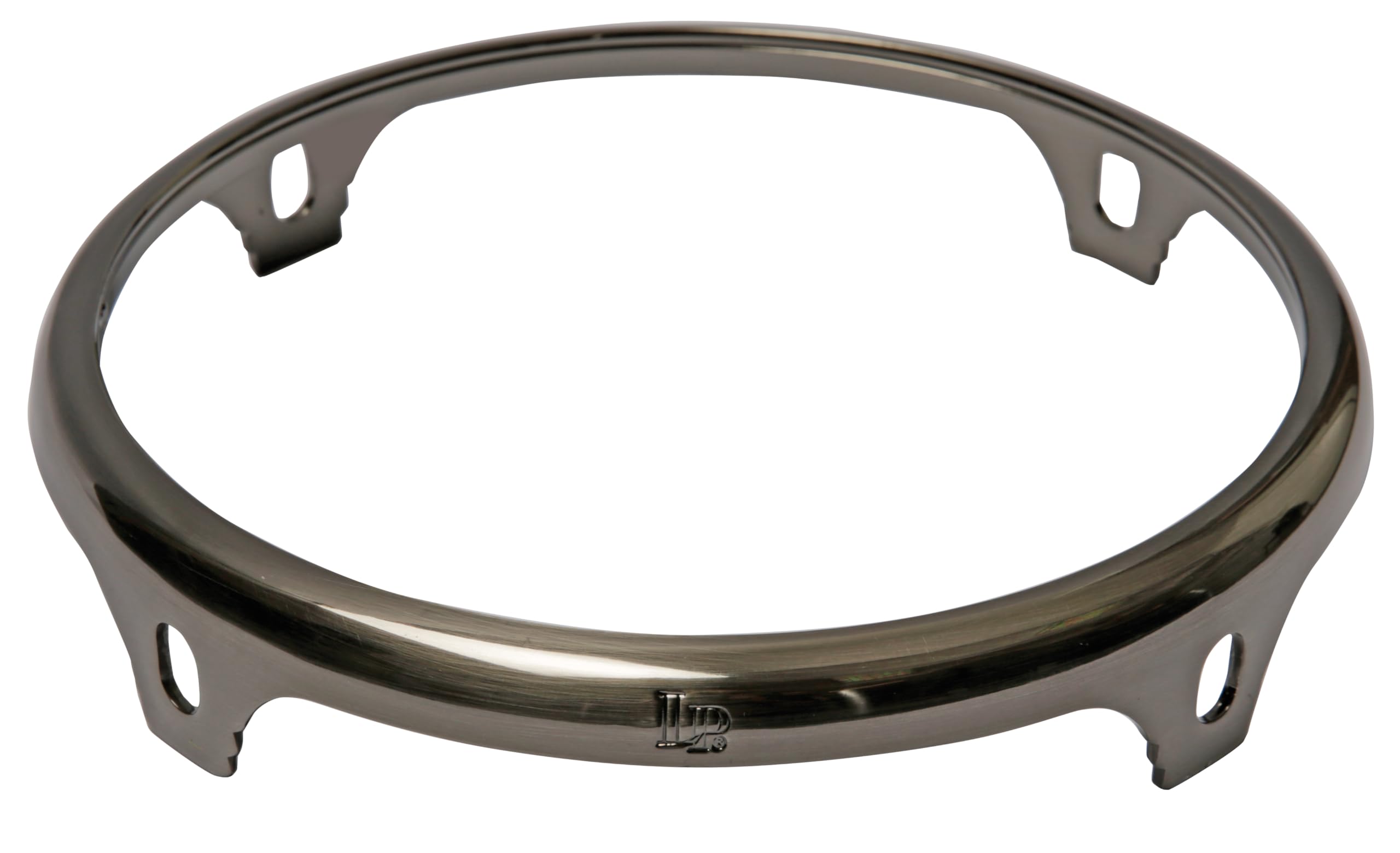 Latin Percussion LP732-BN Large Rim for LP201AX Bongos - Brushed Nickel, inch