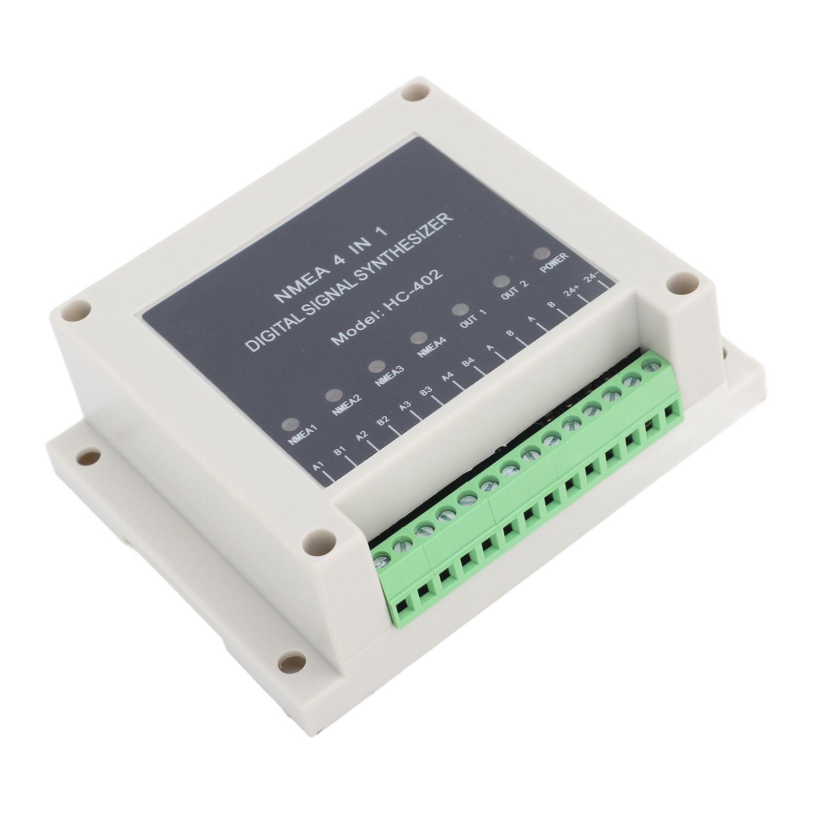 BRRNOO Sintetizzatore Digitale NMEA 4 in 1 HC 402 Selezione Automatica della velocità di Trasmissione per Dispositivi Marini con Protocollo NMEA0183