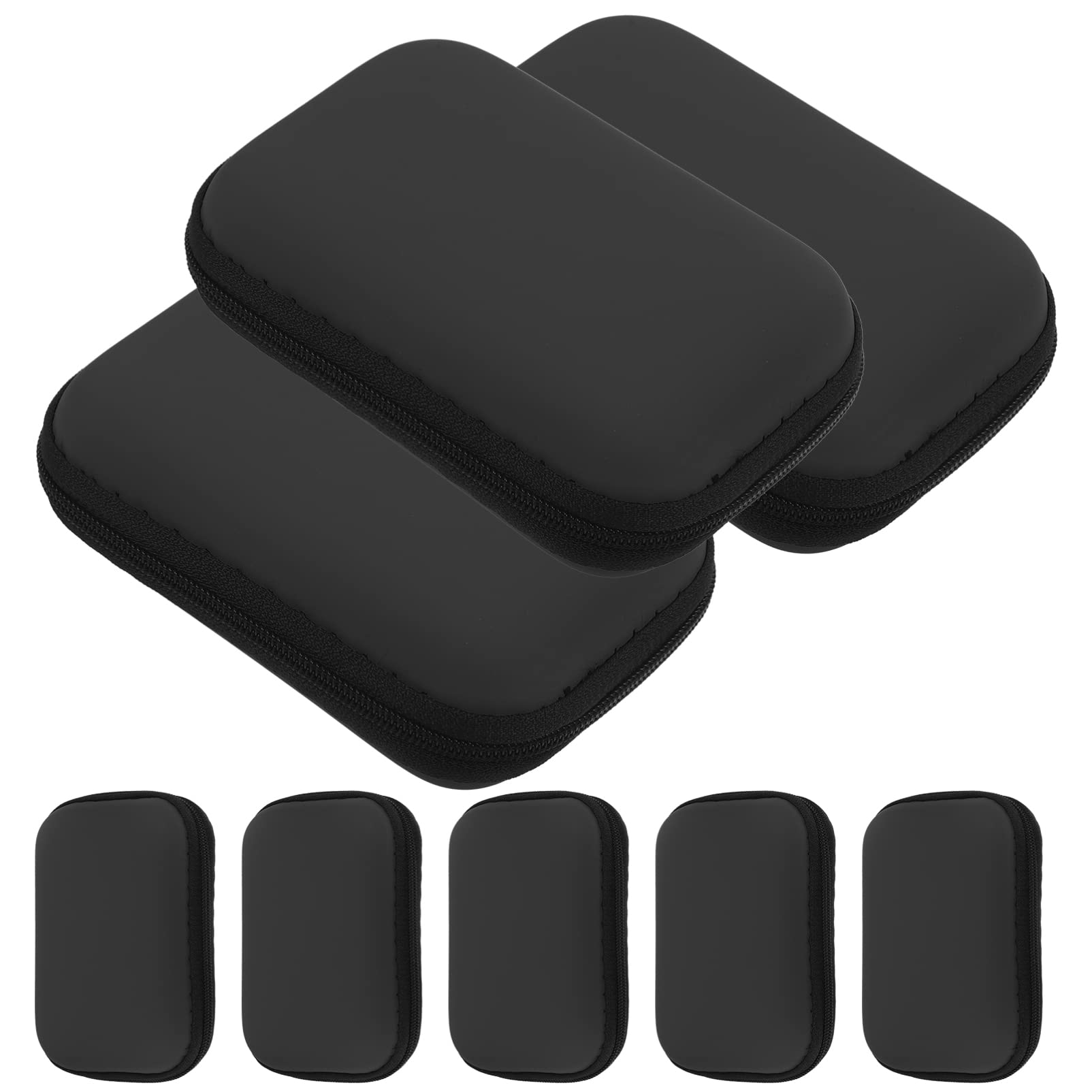 PartyKindom Organizer da Viaggio per Elettronica da 8 Pezzi Organizer da Viaggio Elettronico da Viaggio Organizer per Cavi da Viaggio Custodia per Cavo Caricabatterie per Disco Rigido USB