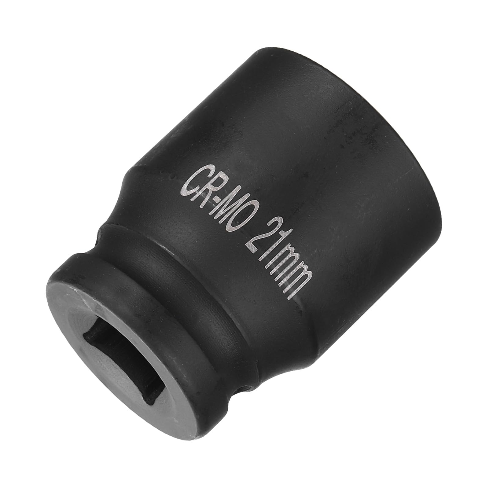Awclub 1/2-Inch Drive 4 Point Square Impact Socket 21mm CR-MO Blackening, Metric Chamfered Female Pipe Plug Socket Tool | Professional Grade