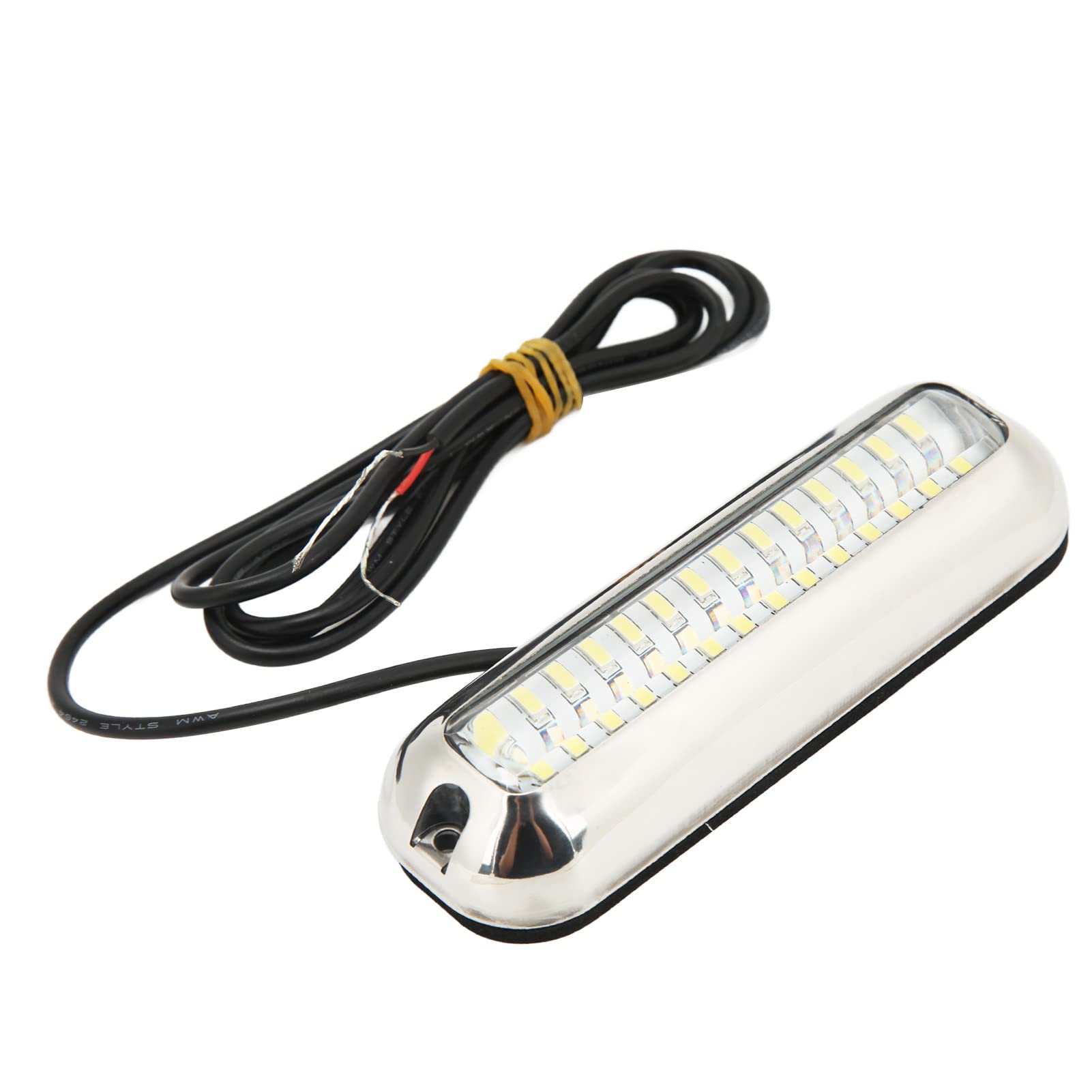 Luces LED Marinas, 42 LED, Resistente Al Agua, Luz LED Subacuática para Barco, 10-30 V CC, Luz de Tapón de Drenaje para Yate, Barco, Barco, Serie de Yates, Piezas de Barco/yate(Luz azul)