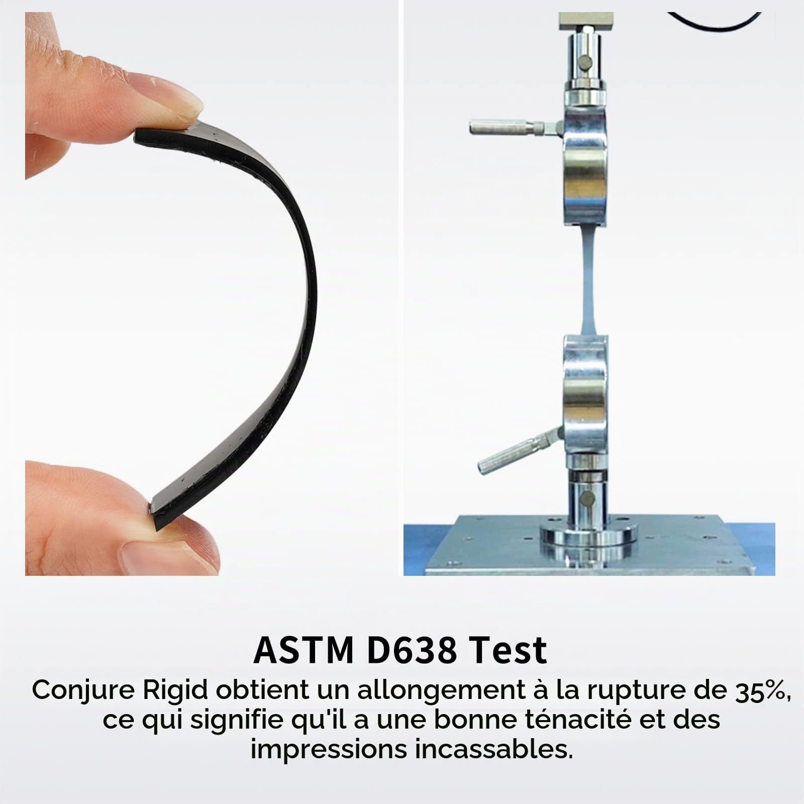 Chitu Systems Conjure Résine Rigide avec Propriétés d’Ingénierie pour l’Impression 3D en Résine de Gadgets Fonctionnels, Faible Rétrécissement pour Figurine Articulée LCD 3D (bleu clair, 2000g)