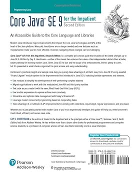 Core Java SE 9 for the Impatient: Horstmann, Cay