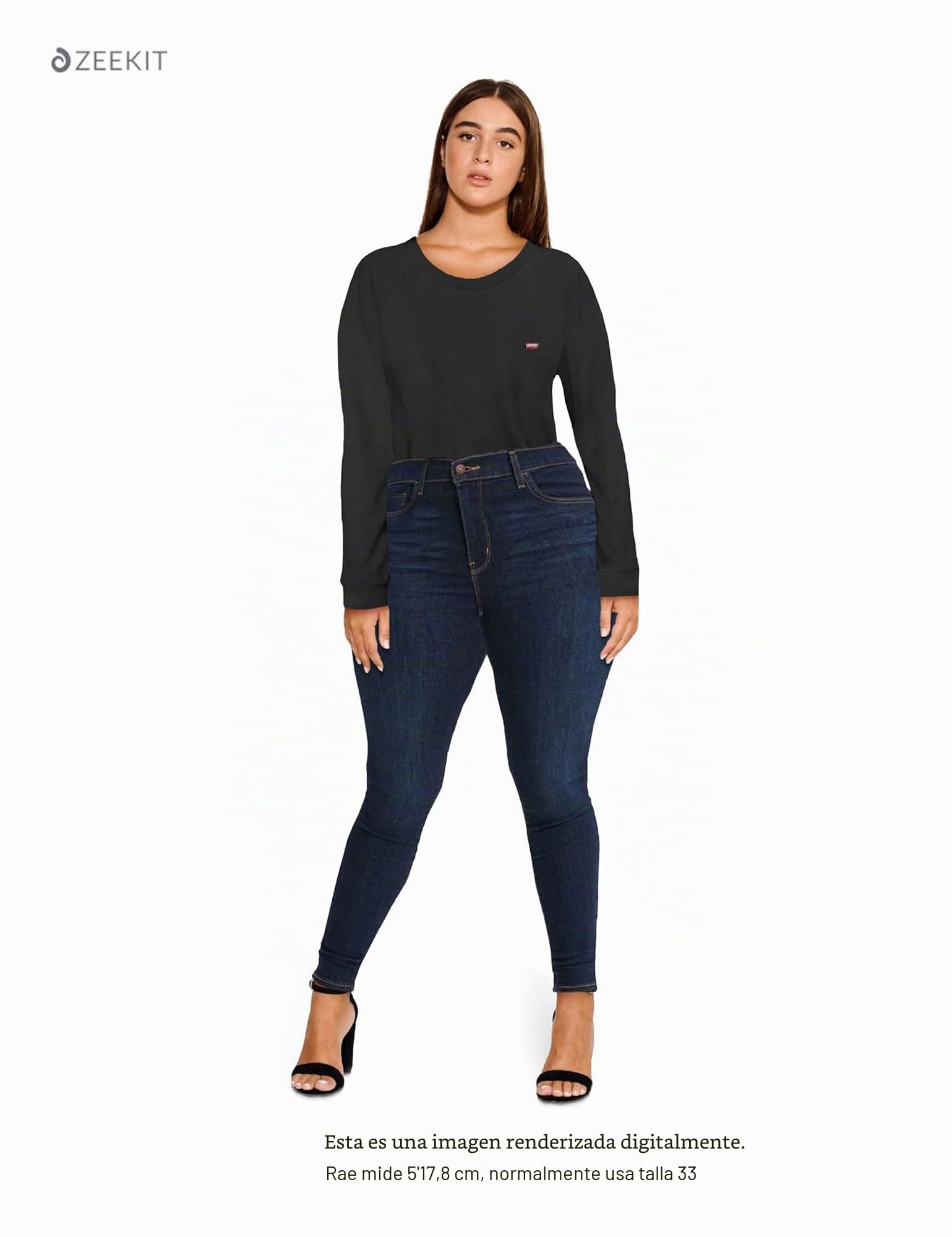 Levi's Plus Size 720 High Rise Super Skinny Vaqueros Mujer