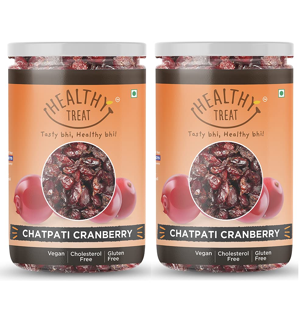 Healthy Treat Chatpati Cranberry 500 g (Pack of 2-250 gm Each) | High Nutrient and Antioxidant | Dried Cranberry Dry Fruit | Antioxidant Rich, Dried Sliced Cranberries, Healthy Snack | Masala Cranberry | Chatpati Cranberries (B09CL3BY7M) Amazon Price History, Amazon Price Tracker