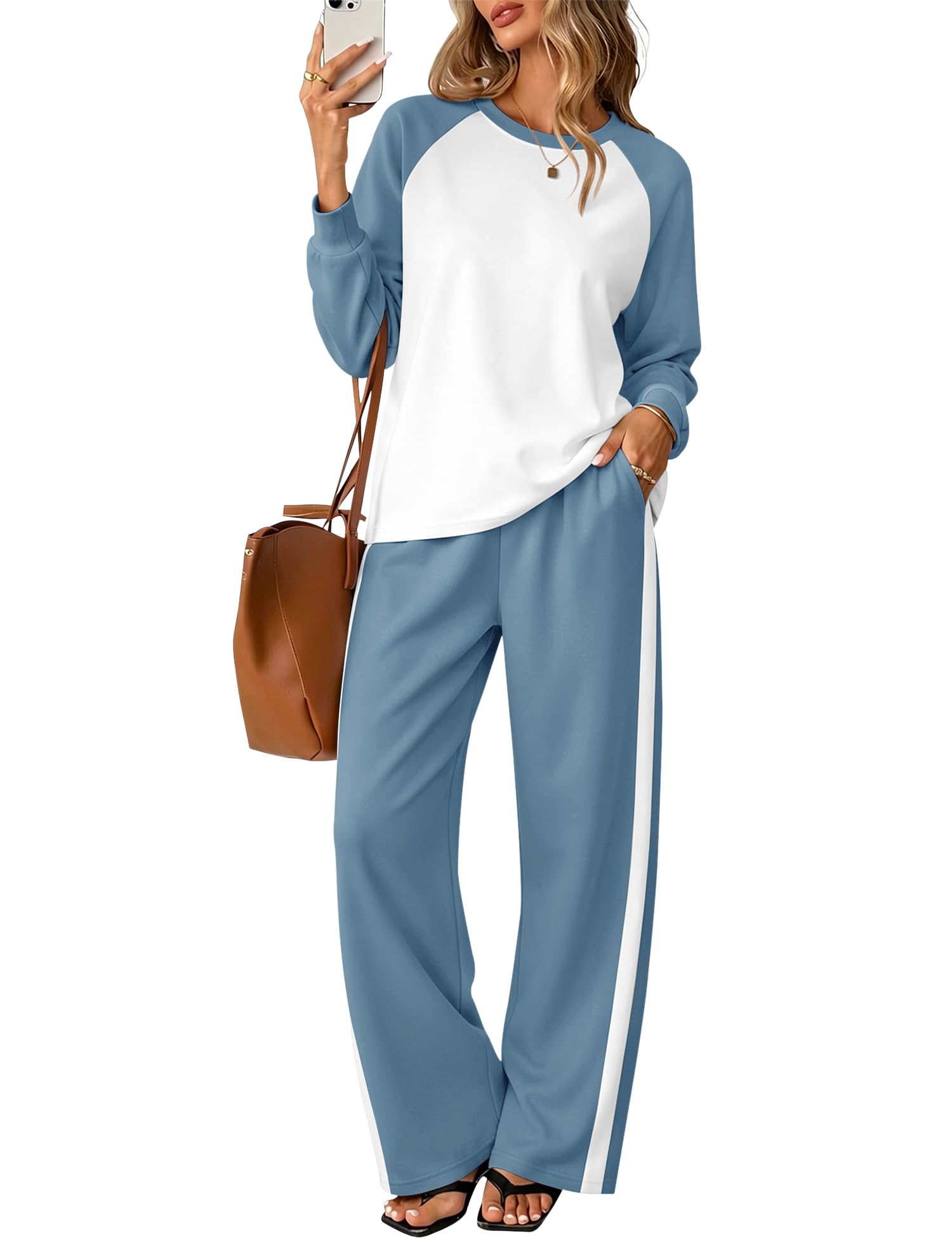 2 Piece Sets for Women Sweatsuits Matching Lounge Sets Fall Outfits