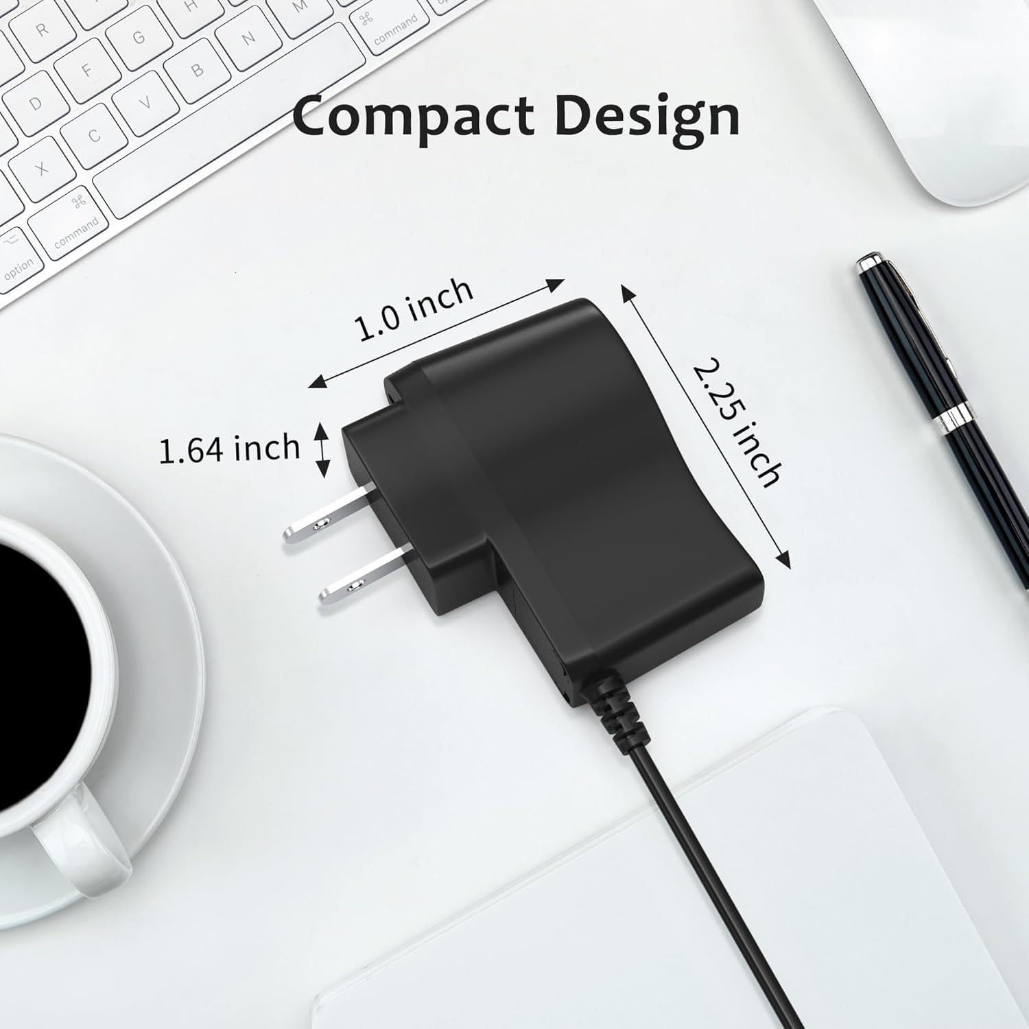 Parthcksi 1A AC Charger Adapter for Pandigital Novel eReader PRD07T20WBL1/BC Power Cord