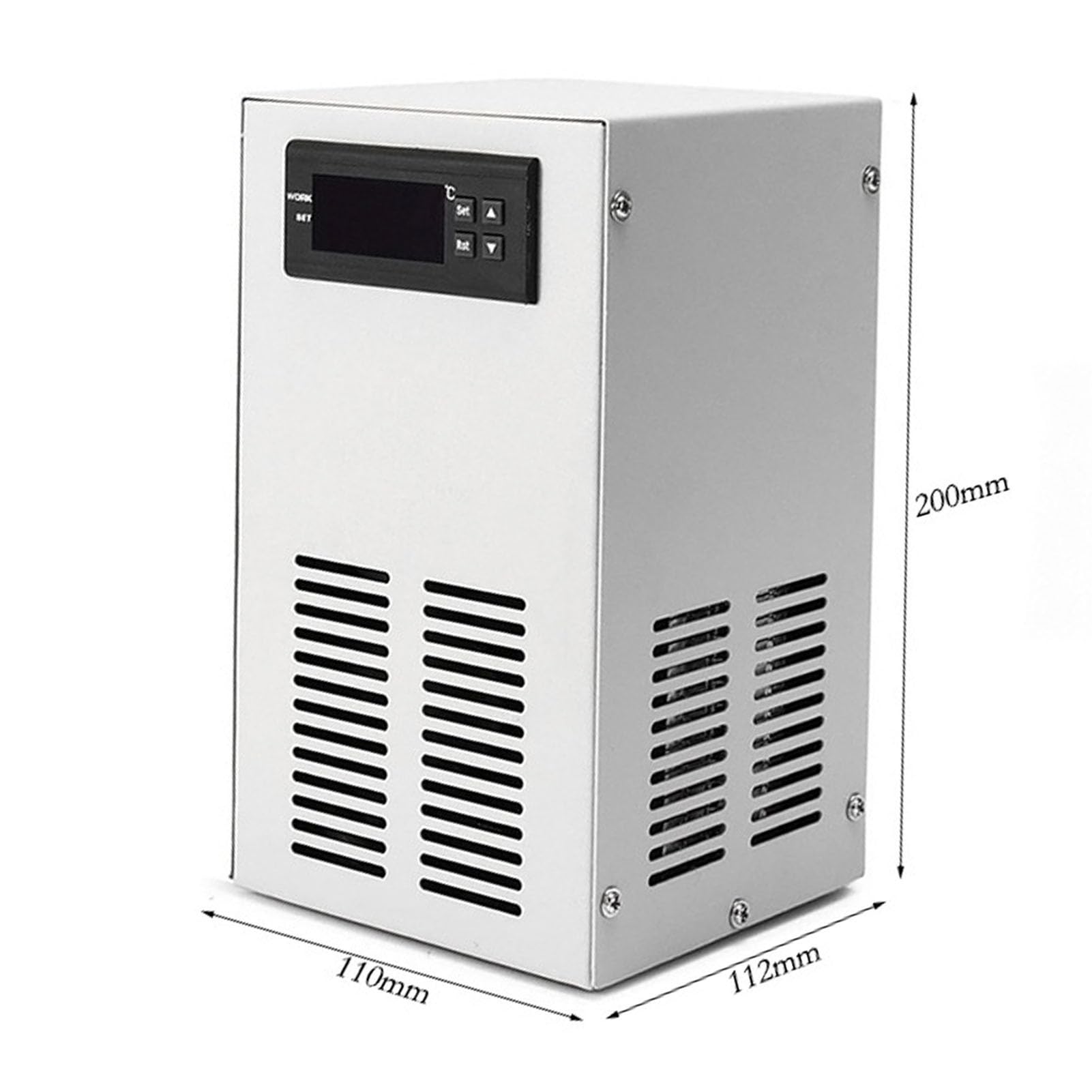 AMONIDA Raffreddatore per Acquario Tecnologia di Raffreddamento Avanzata Refrigerazione dell'Acqua per Acquari Risparmio Energetico da 20 Litri (Spina Europea 220V)