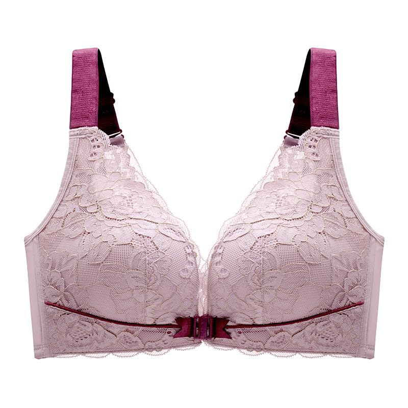 Soutien-gorge en dentelle fermeture devant élégant pour soulager le dos au quotidien
