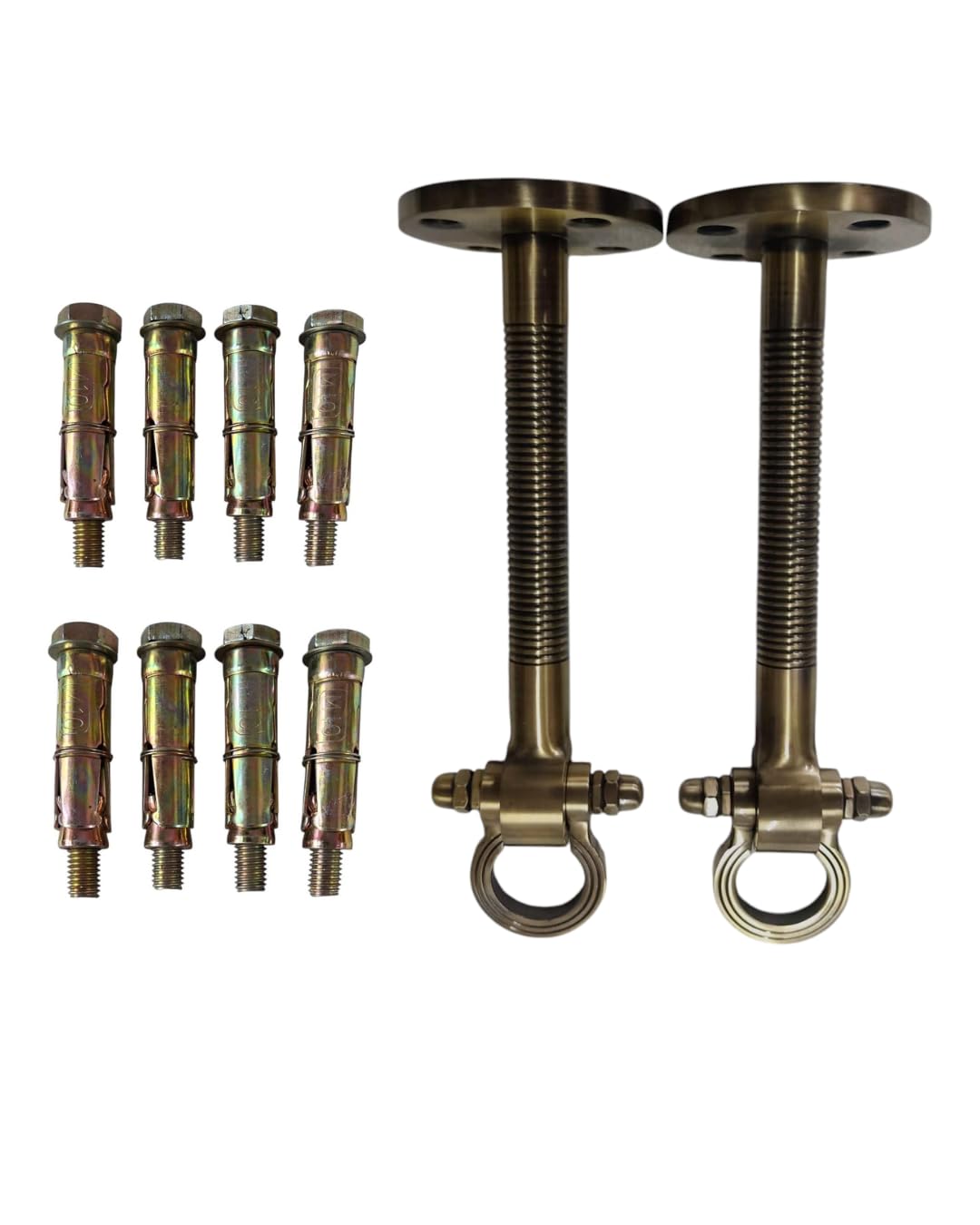 Kkriya Marketing Ceiling Swing Kada, Antique Brass Finish, 12 inch, 2000 KG Capacity, Pack of 2-image-16