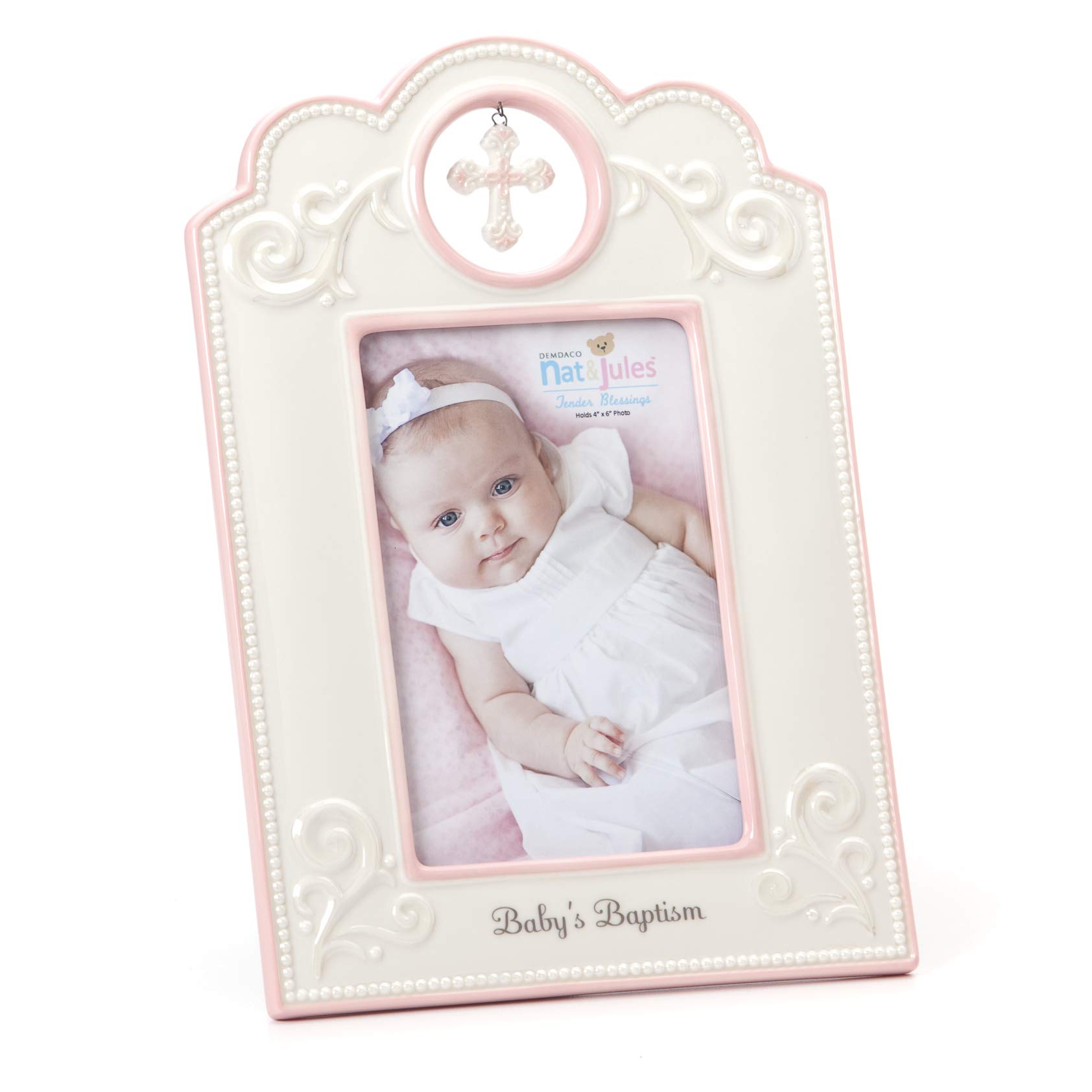 Amazon.com : DEMDACO Baby's Baptism 6.75 x 9.75 Inch Porcelain