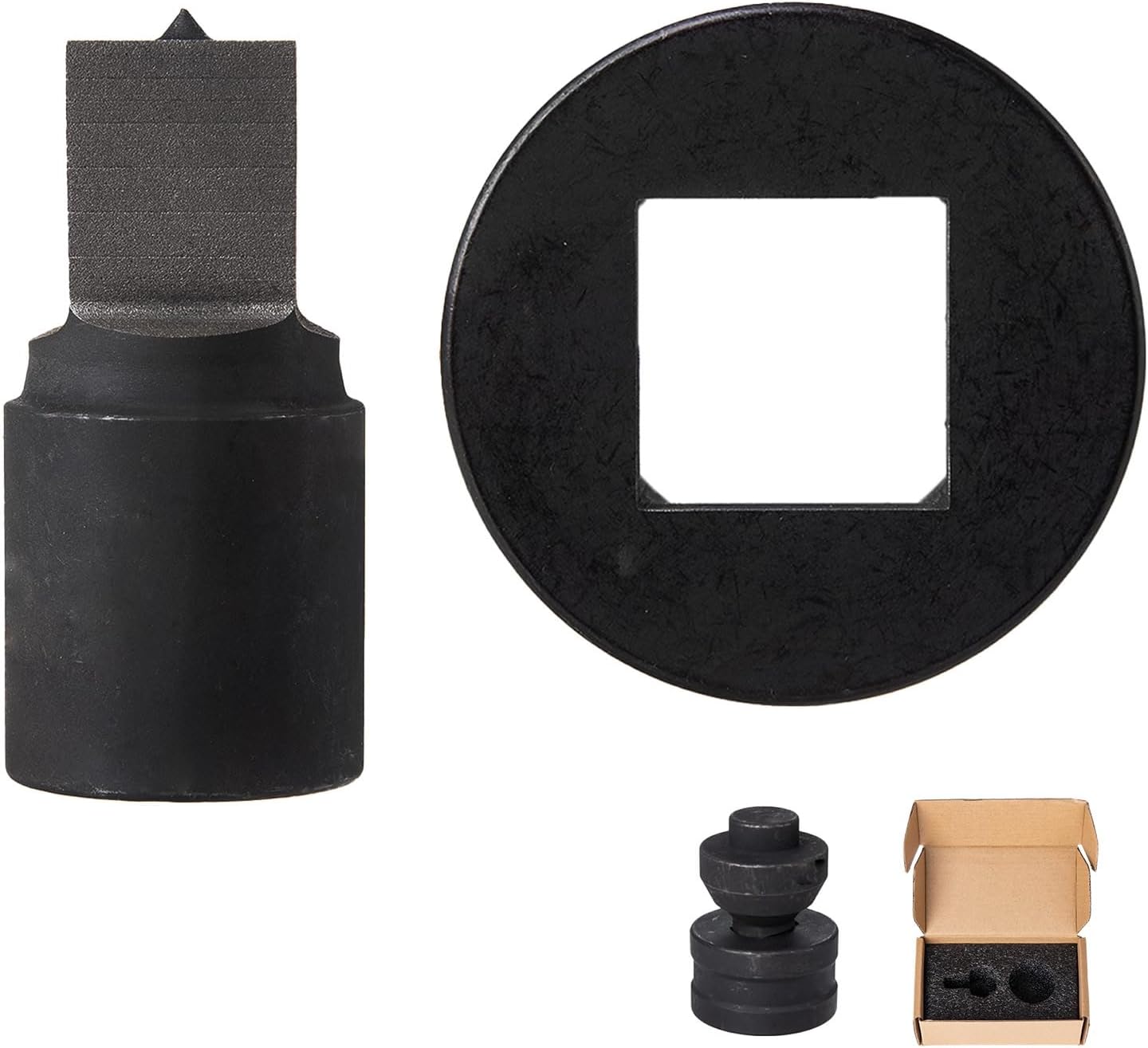 Custom Dies - 1 Piece 14.5x14.5MM Square Hole Punching Dies Set for CH-70 Hydraulic Metal Hole Punch Digger Tool Machine - All Models Durable Replacement (Square-CH-70 14.5x14.5MM)