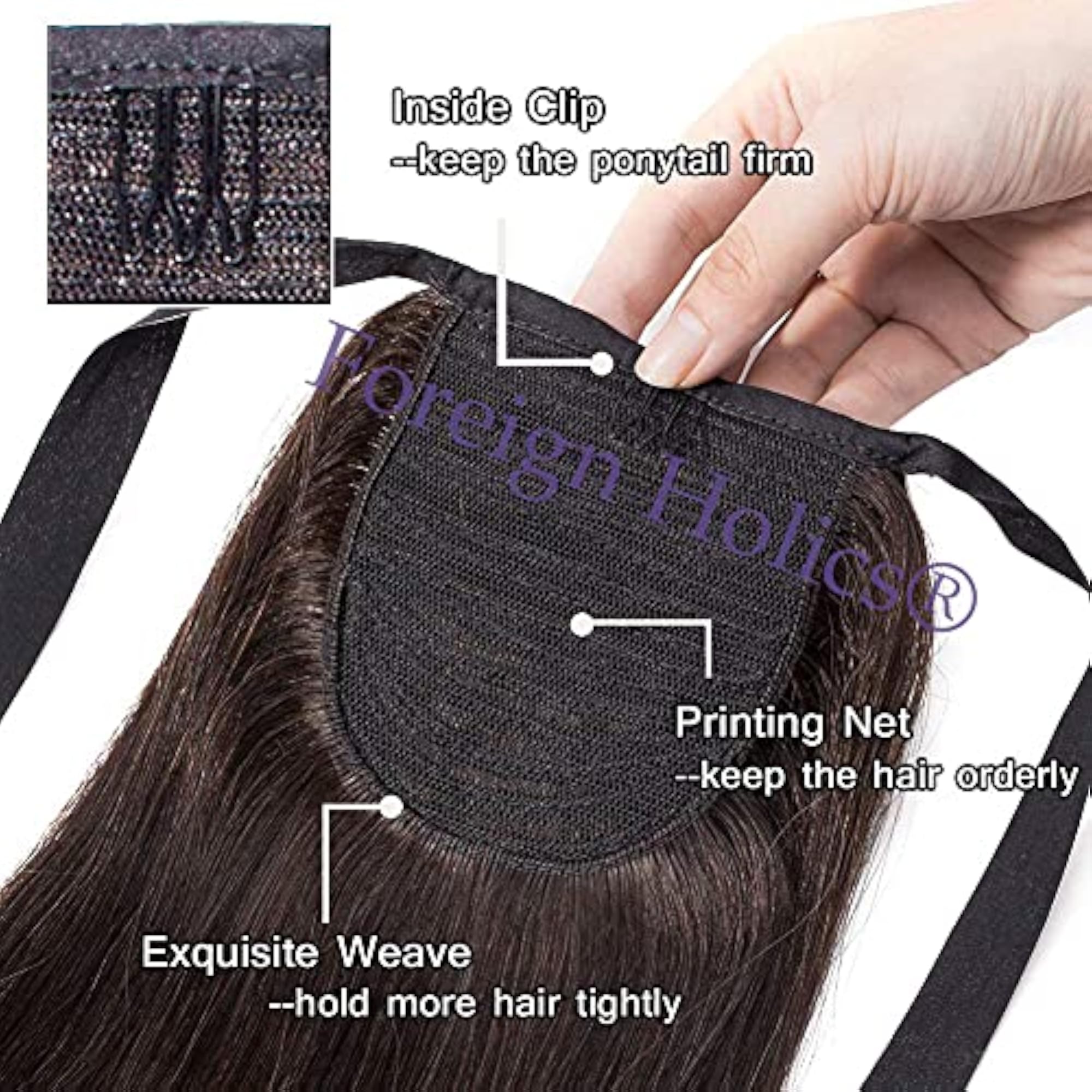 Binding Ponytail Hair Extension for Women