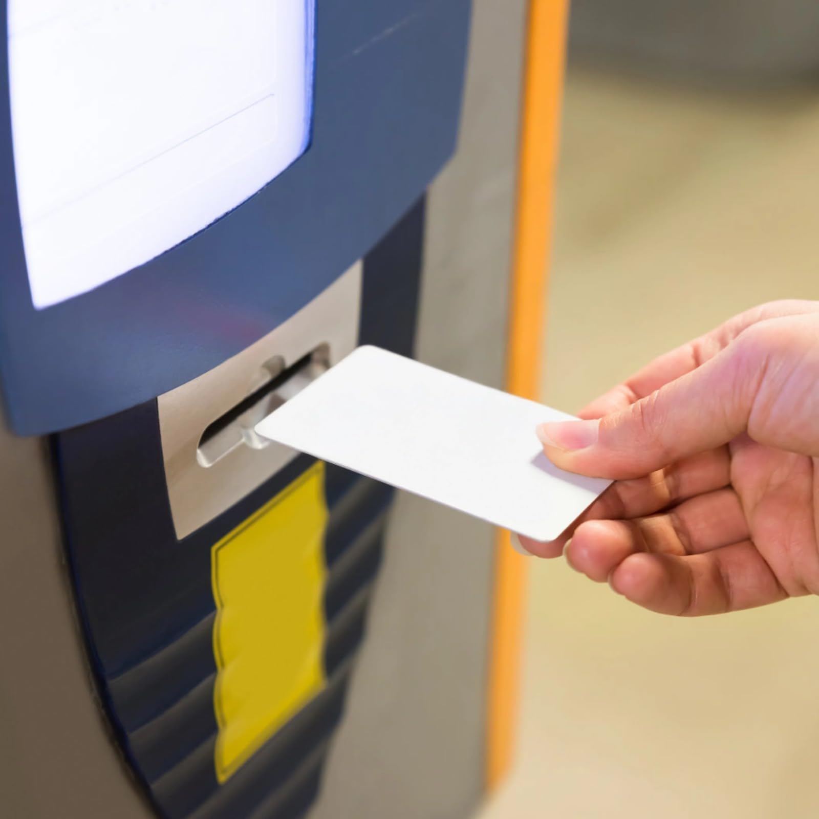 100 Stk. UID weiße RFID Karten, 13,56 MHz NFC Karten, beschreibbar und wiederbeschreibbar, kompatibel mit allen Zugangskontrollsystemen für Zutrittskontrolle, PVC, Standardgröße