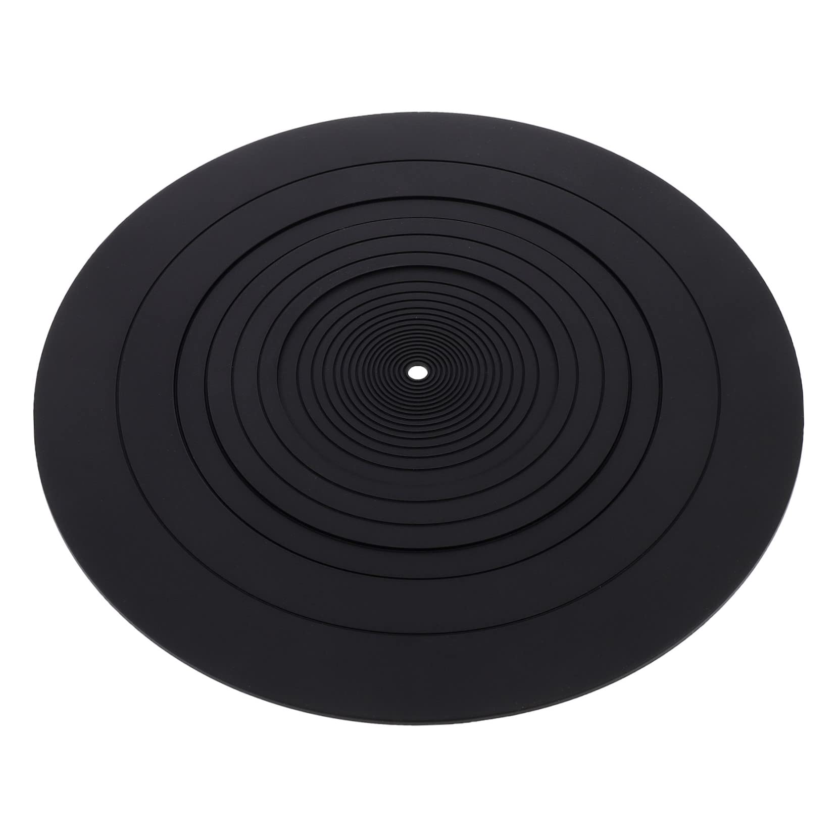 GOOHOCHY Vinyl Record Holder Record Mat Silicone Turntable Platter Pad Noise Reduction