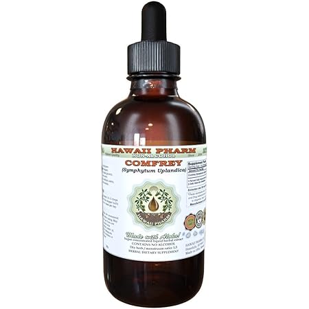 Amazon Com Comfrey Alcohol Free Liquid Extract Comfrey Symphytum Officinale Root Glycerite Herbal Supplement 2 Oz Health Personal Care
