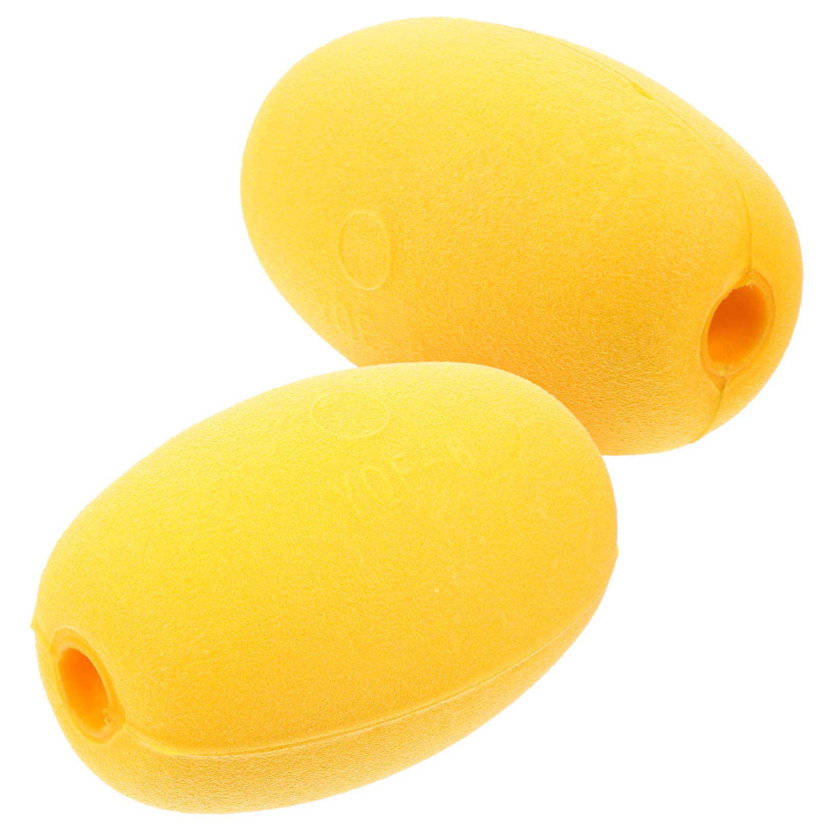 POPETPOP 4sets High Density Fishing Buoy Float Multi Function Water Floating Ball for Canoe Kayak and Fishing Accessories Bright Color for Easy Visibility 2pcs*4