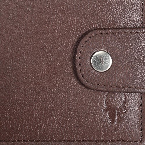 Image of Wildhorn Stylish Unisex Crossbody Waist Bag | Water-Resistant Sling & Chest Bag with Adjustable Strap | Compact Travel & Daily Essentials Bag (Brown)