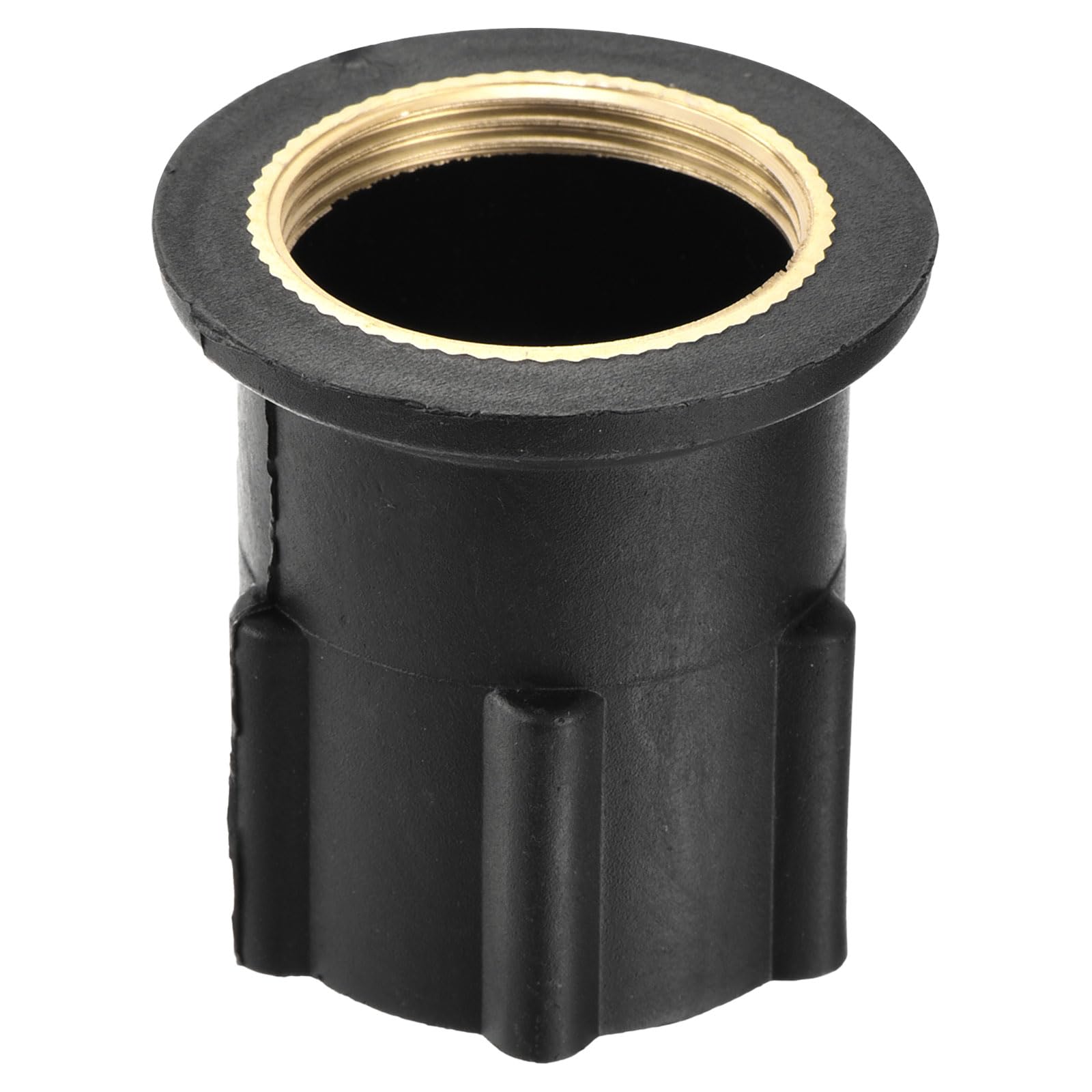 sourcing map 1 Pièce Écrou de Robinet de 3,0 cm (1,18 Pouce) Base Fixe, Écrou de Fixation en Plastique Attache de Robinet, Assemblage de Robinet Fixe pour Cuisine, Noir