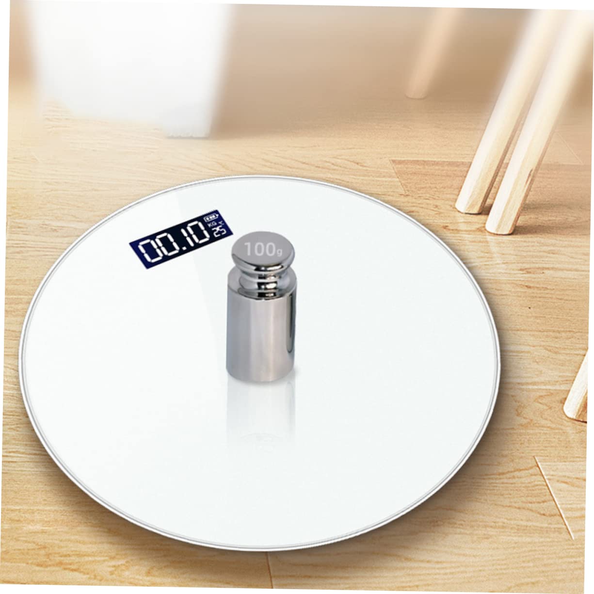 Báscula de Peso Corporal Digital de Gestión Fitness de Precisión con Pantalla LED y Diseño Duradero para Uso Hogar